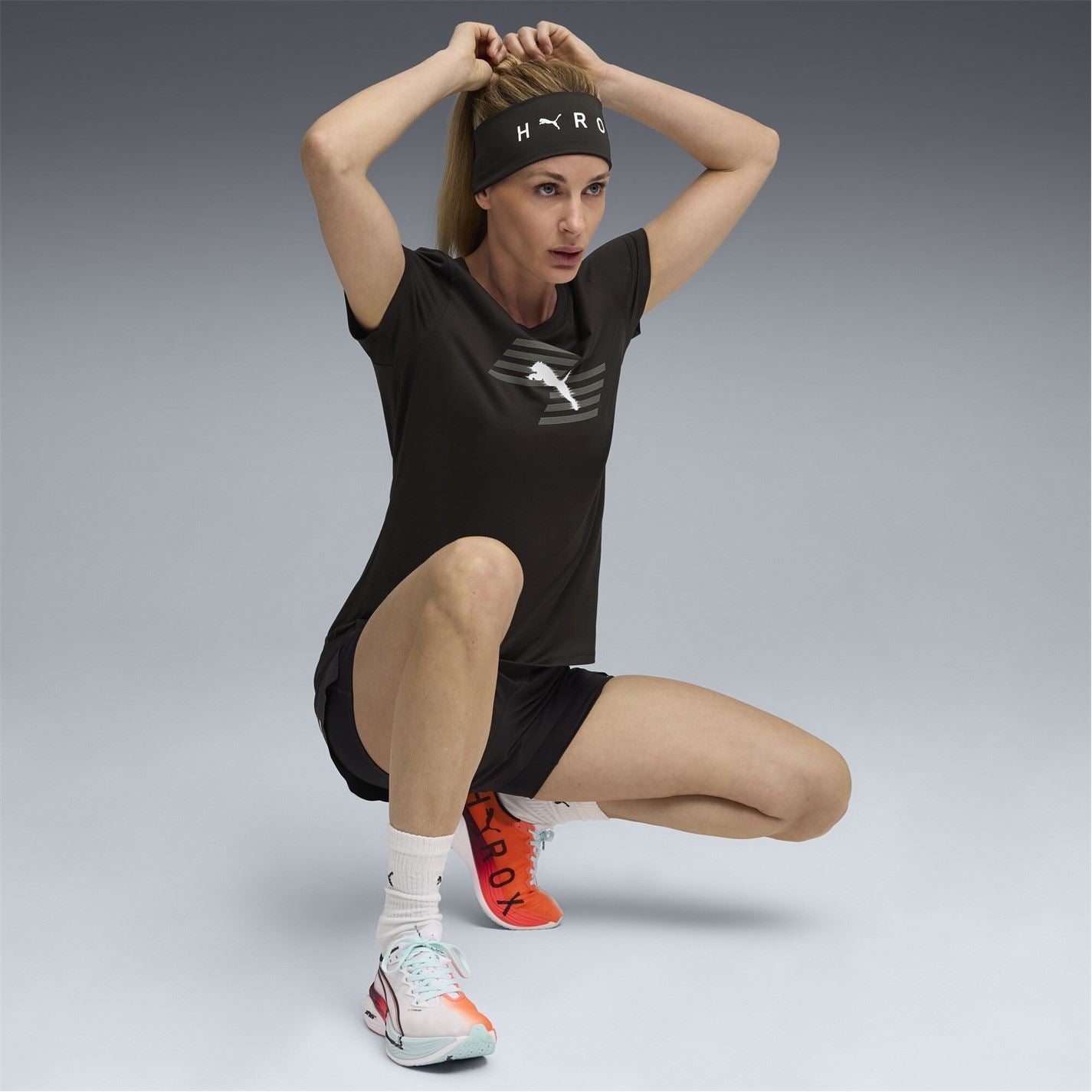 Puma Hyrox Short Sleeve Performance Gym Top