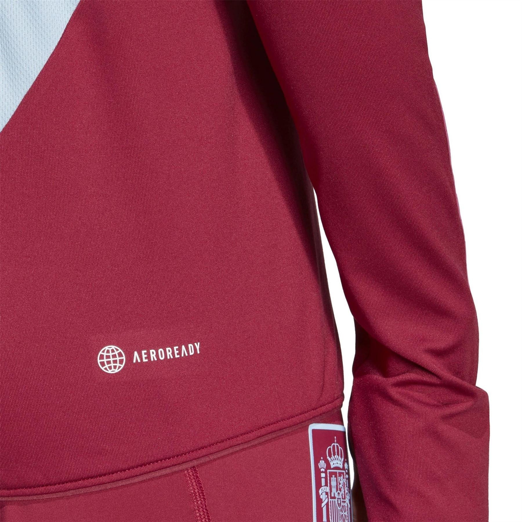 adidas Spain Pro Zip Neck Regular Fit Athletic Top