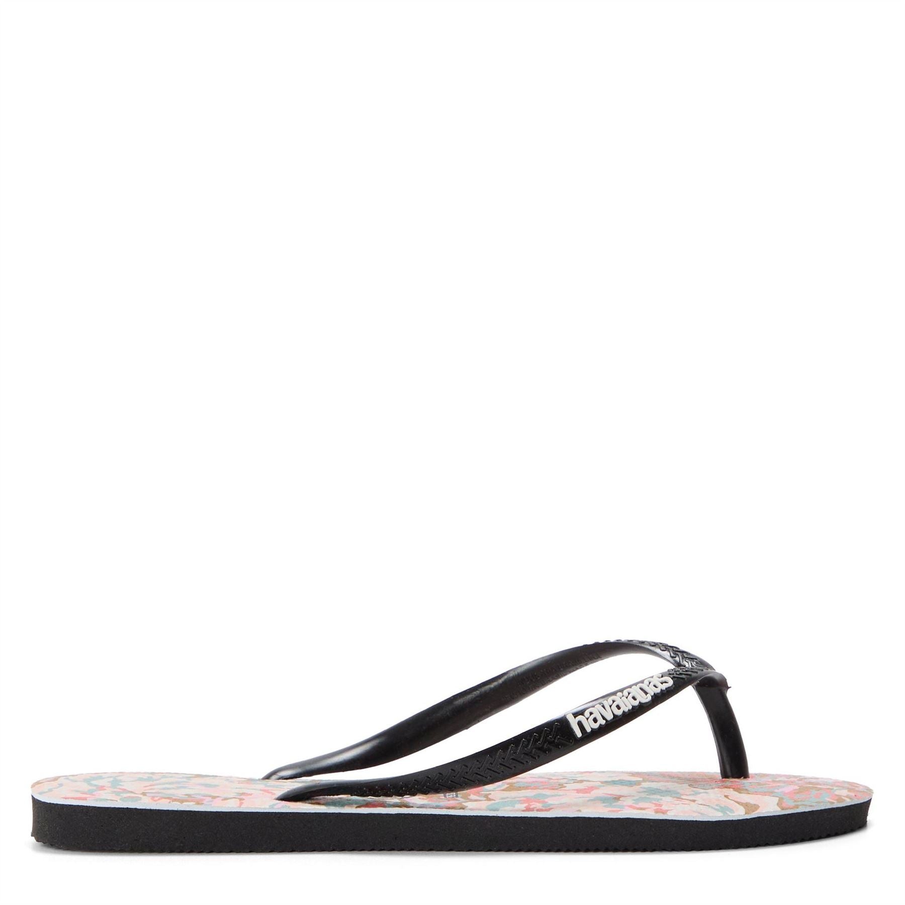 Havaianas Kids Slim Animals Glitter Black Flip Flops