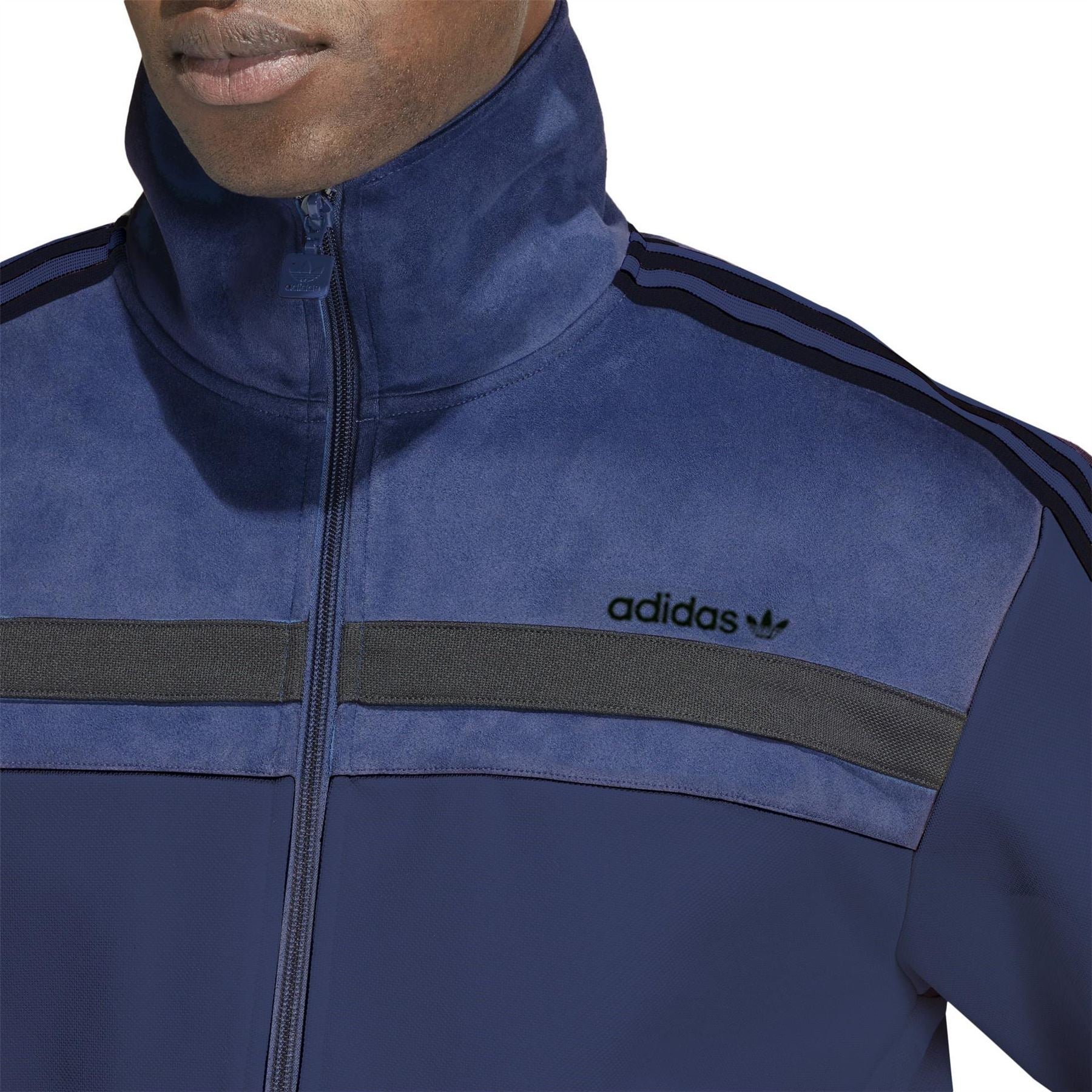 adidas Originals Funnel Neck Regular Fit Athletic Top