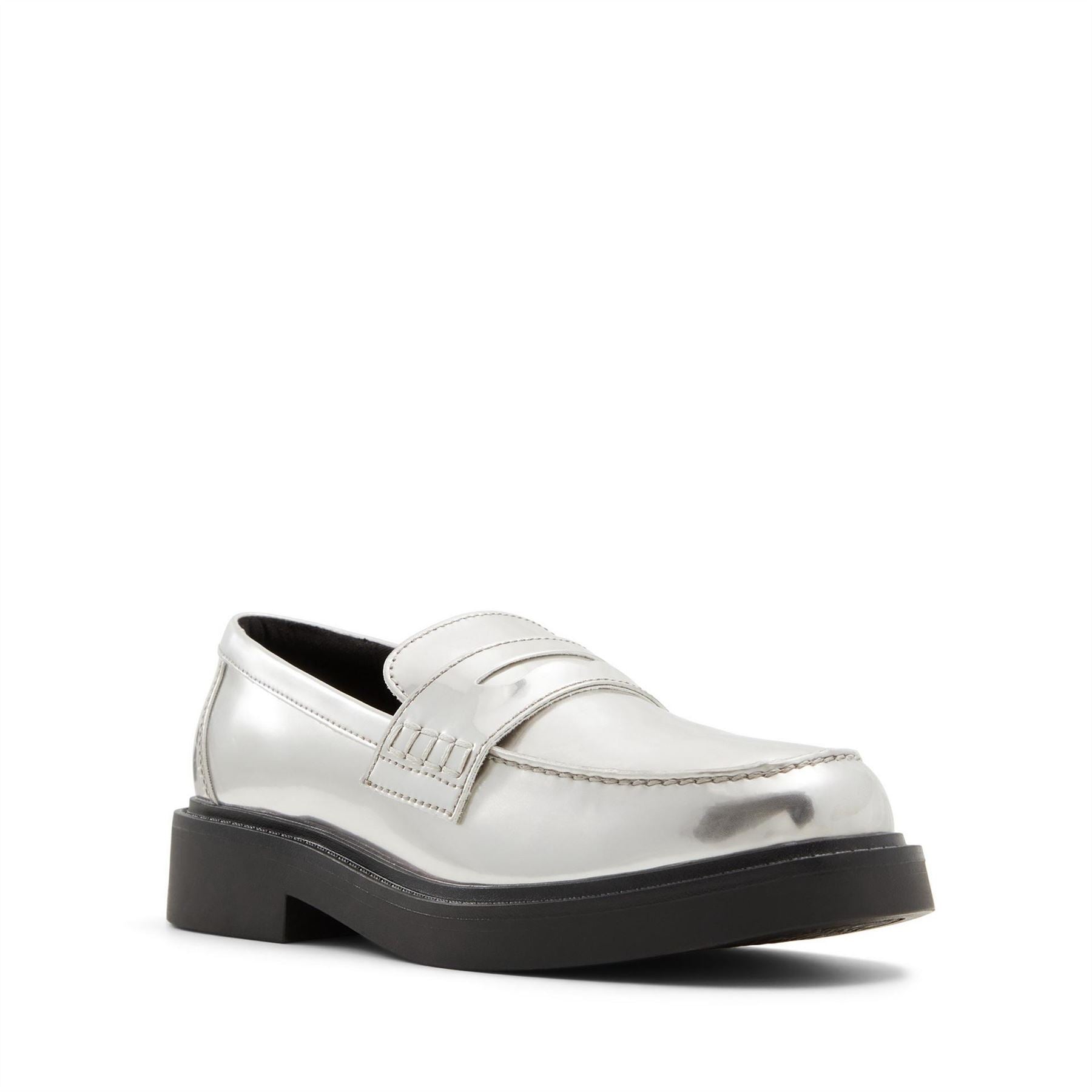Aldo Verima Penny Loafer Block Heel