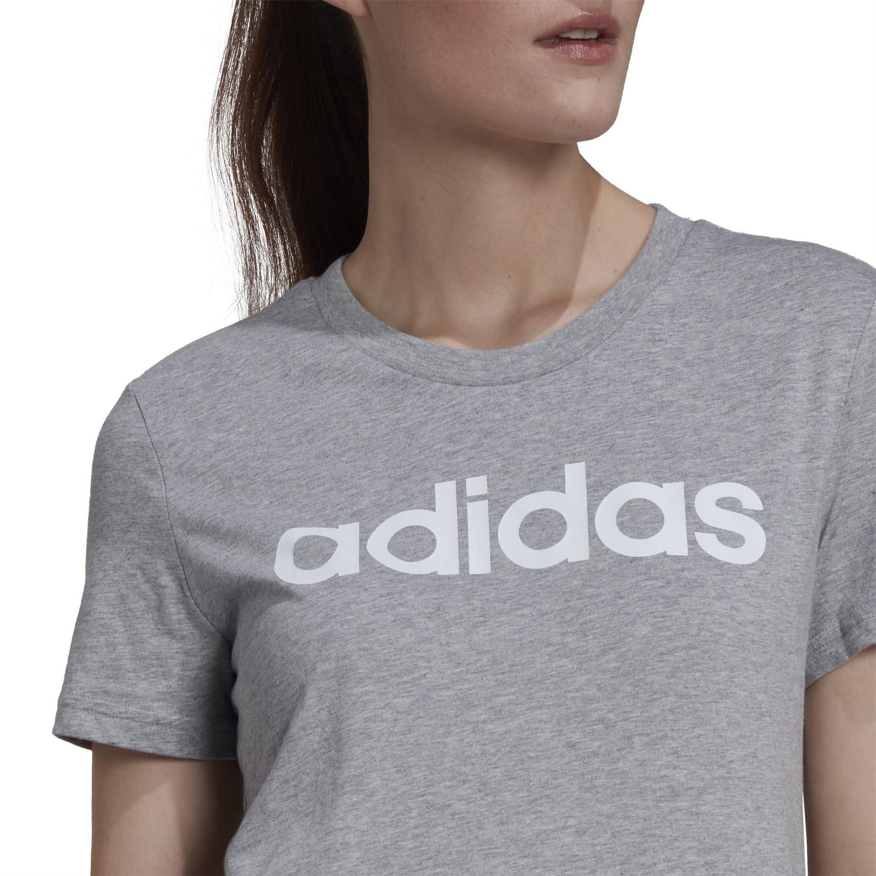 adidas Womens Slim Logo T-Shirt