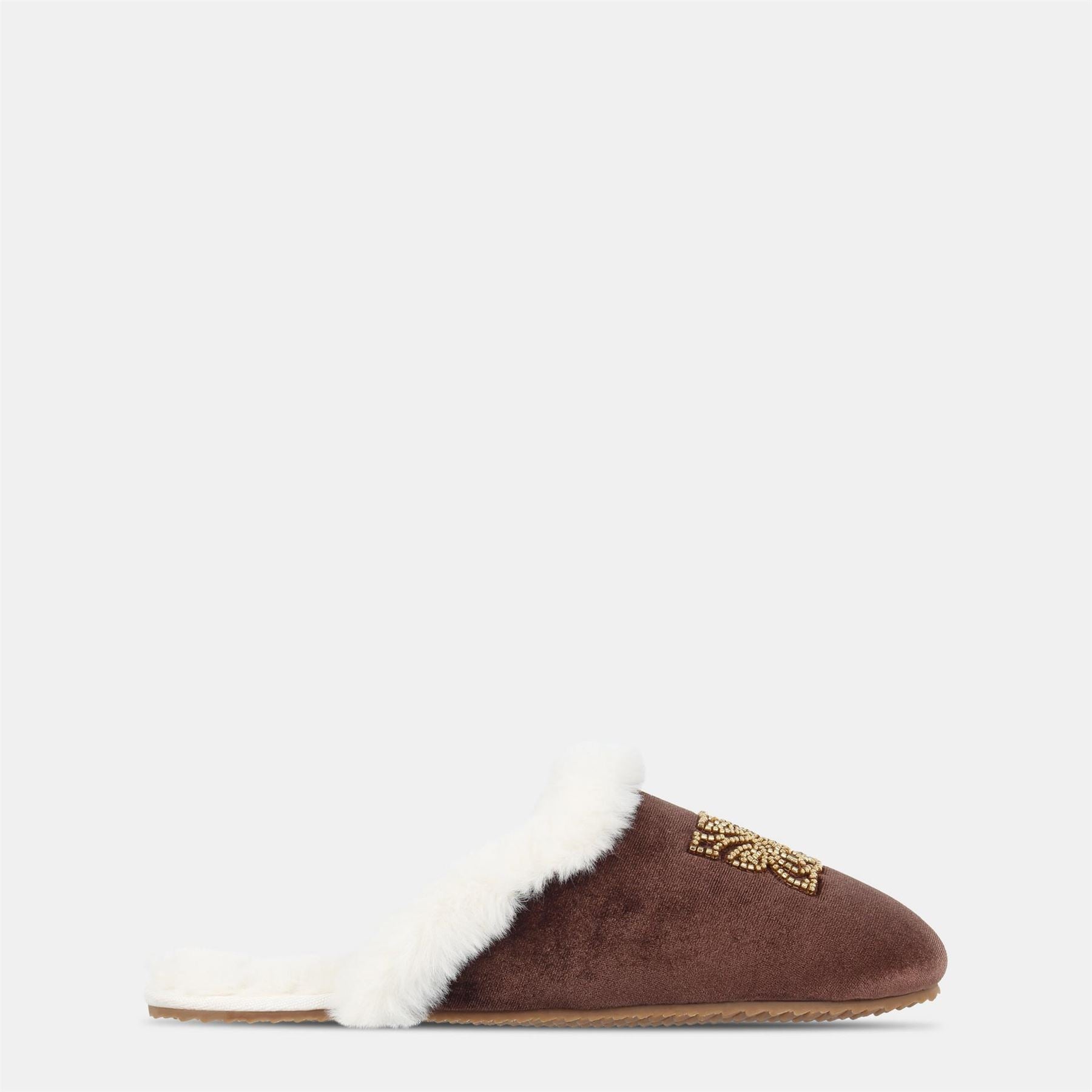 Biba Embroidered Closed Toe Mules