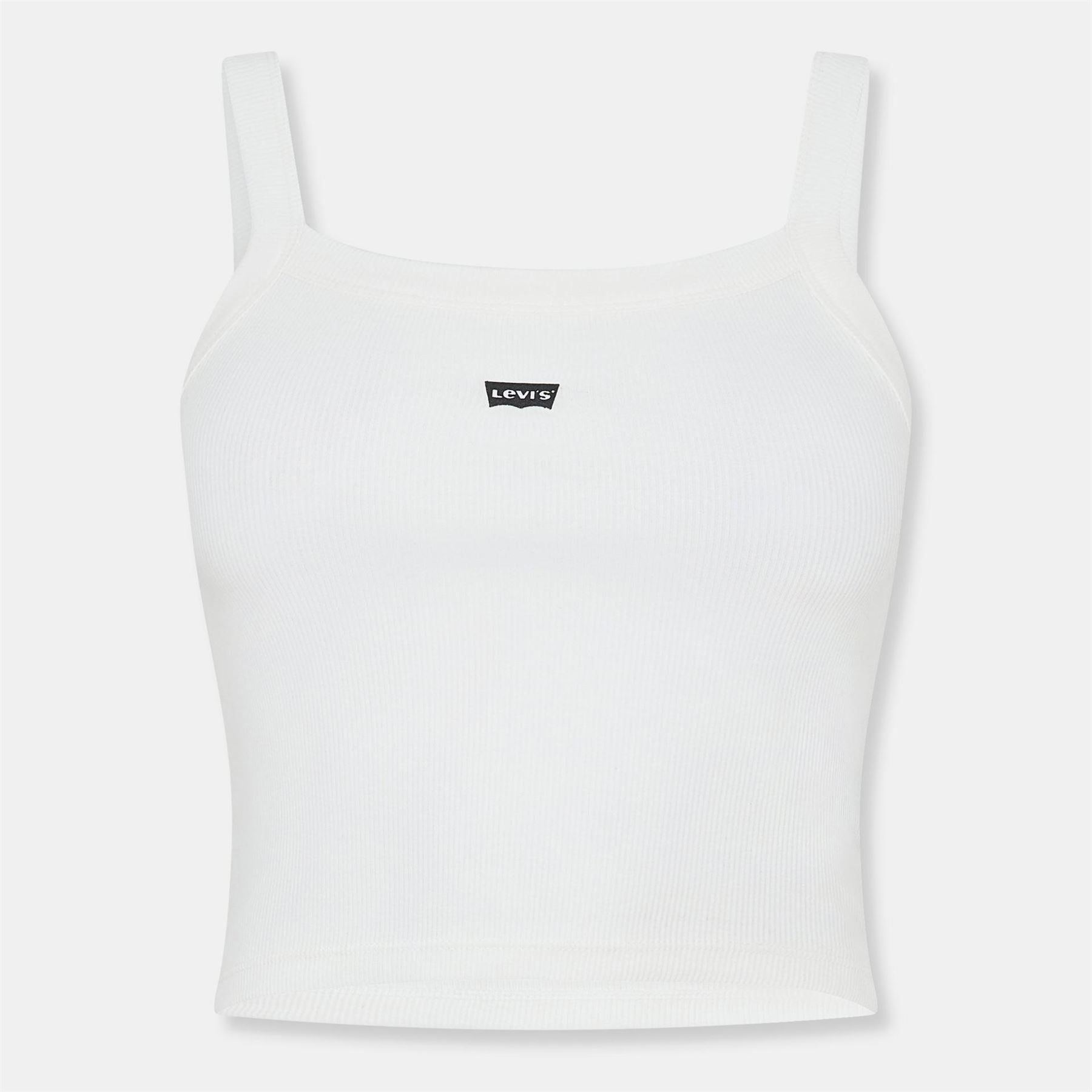 Levis Ribbed Slim Fit Sleeveless Vest