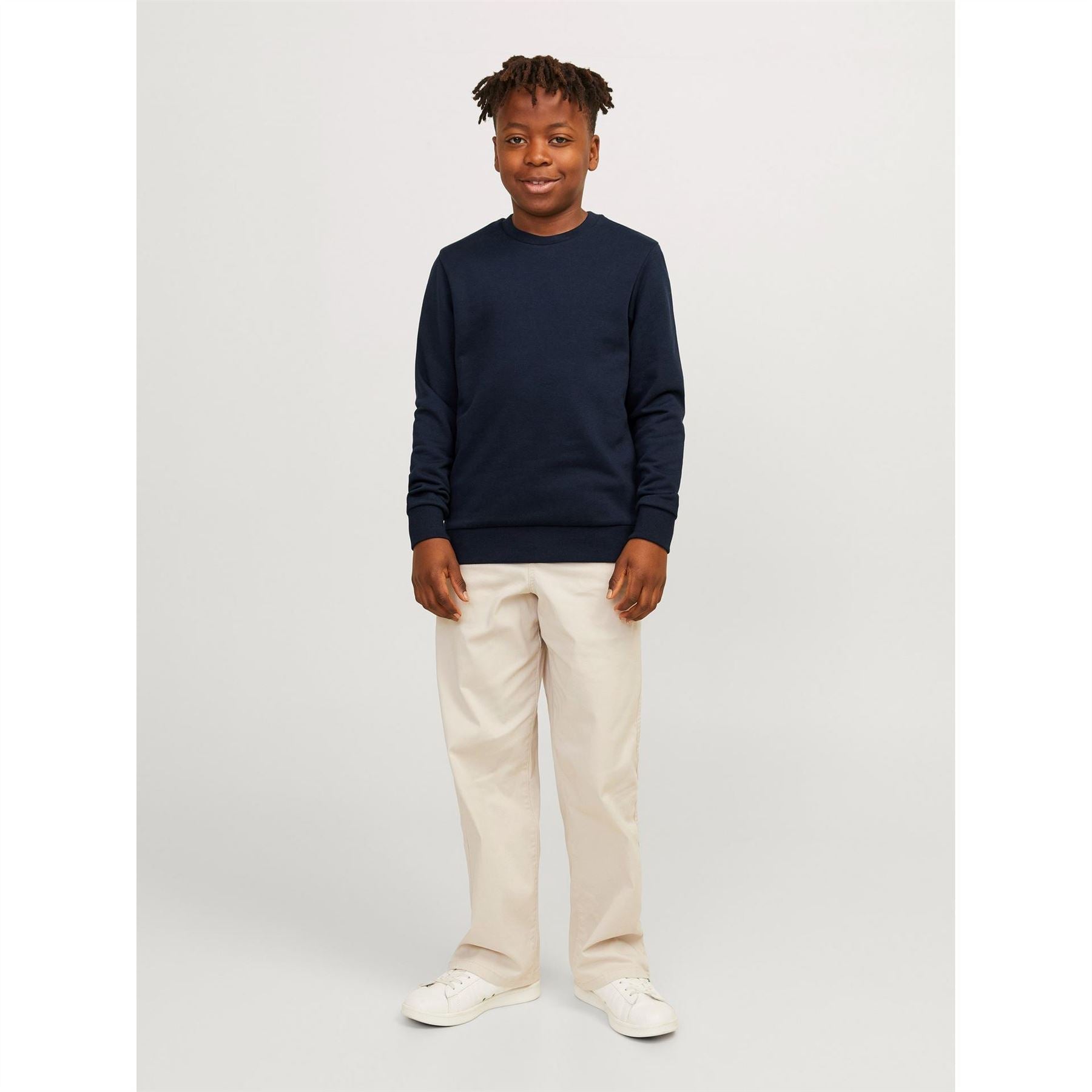 Jack and Jones Crew Neck Regular Fit Long Sleeve Sweater