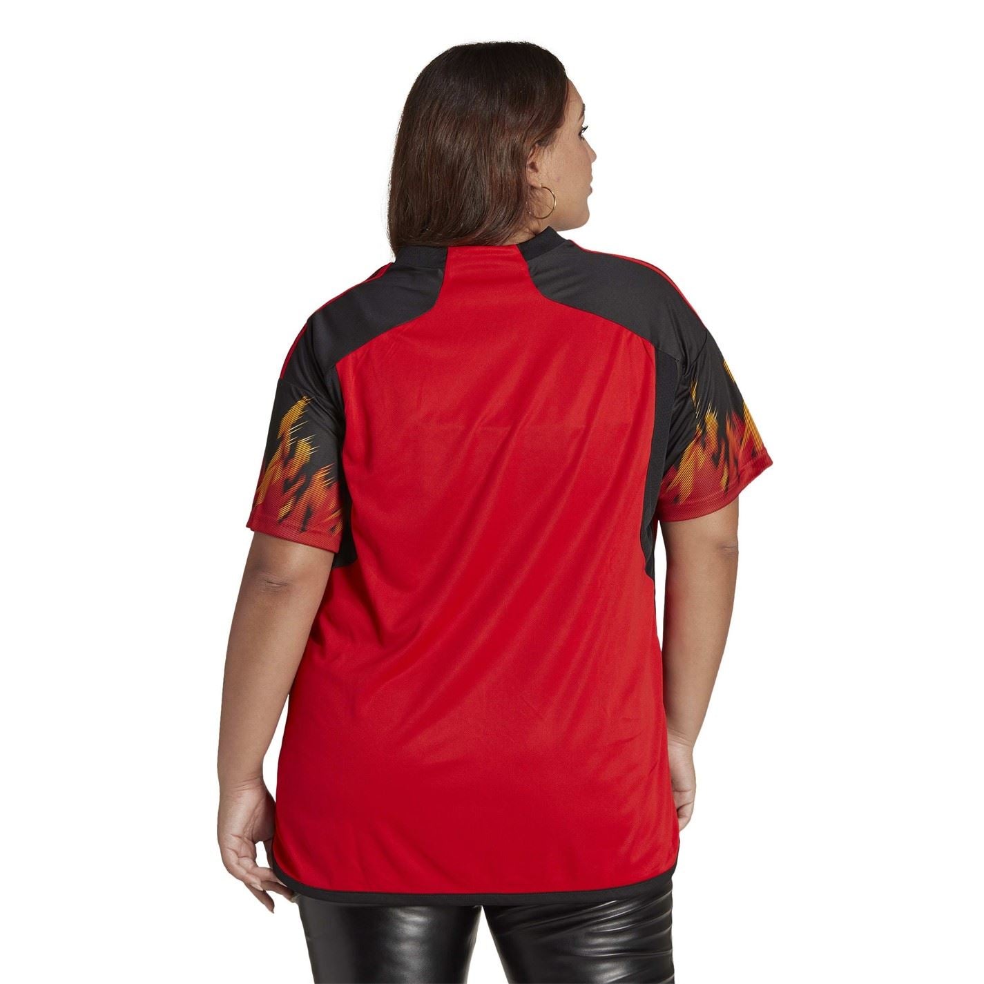 adidas Womens Belgium Home Shirt 2022