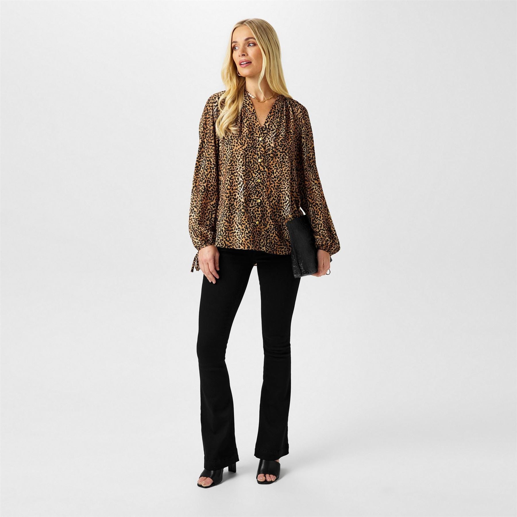 Biba Button Through Blouse