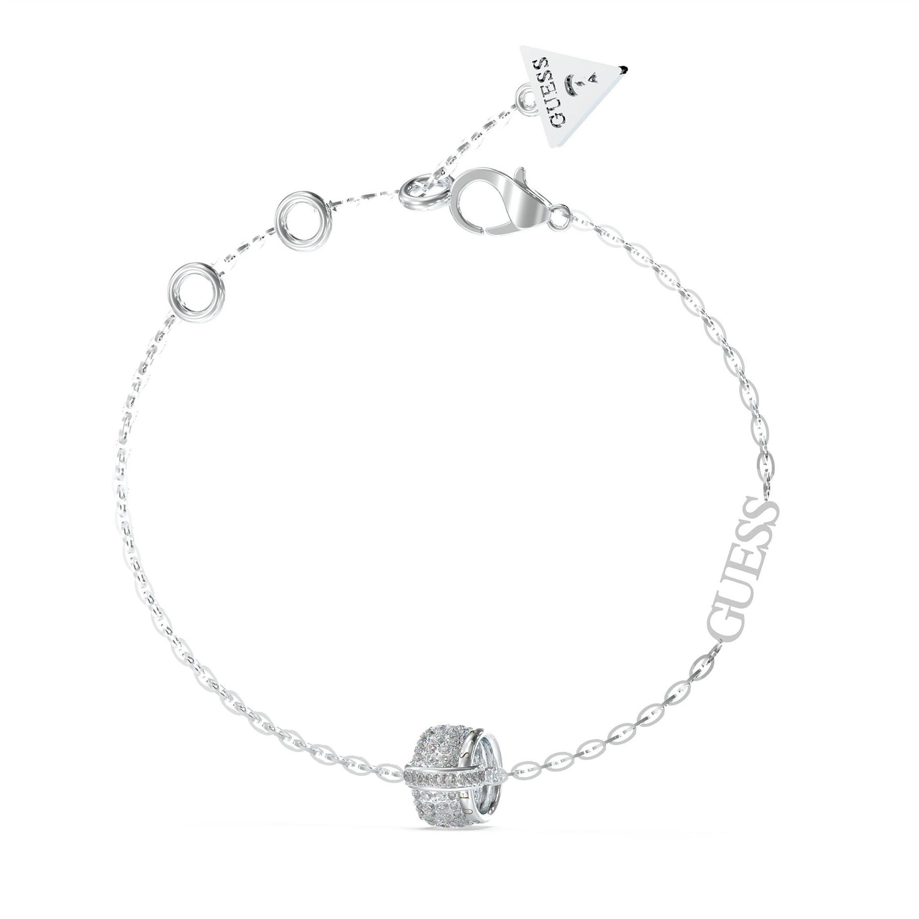 Guess Fabulous Me Stainless Steel Charm Bracelet
