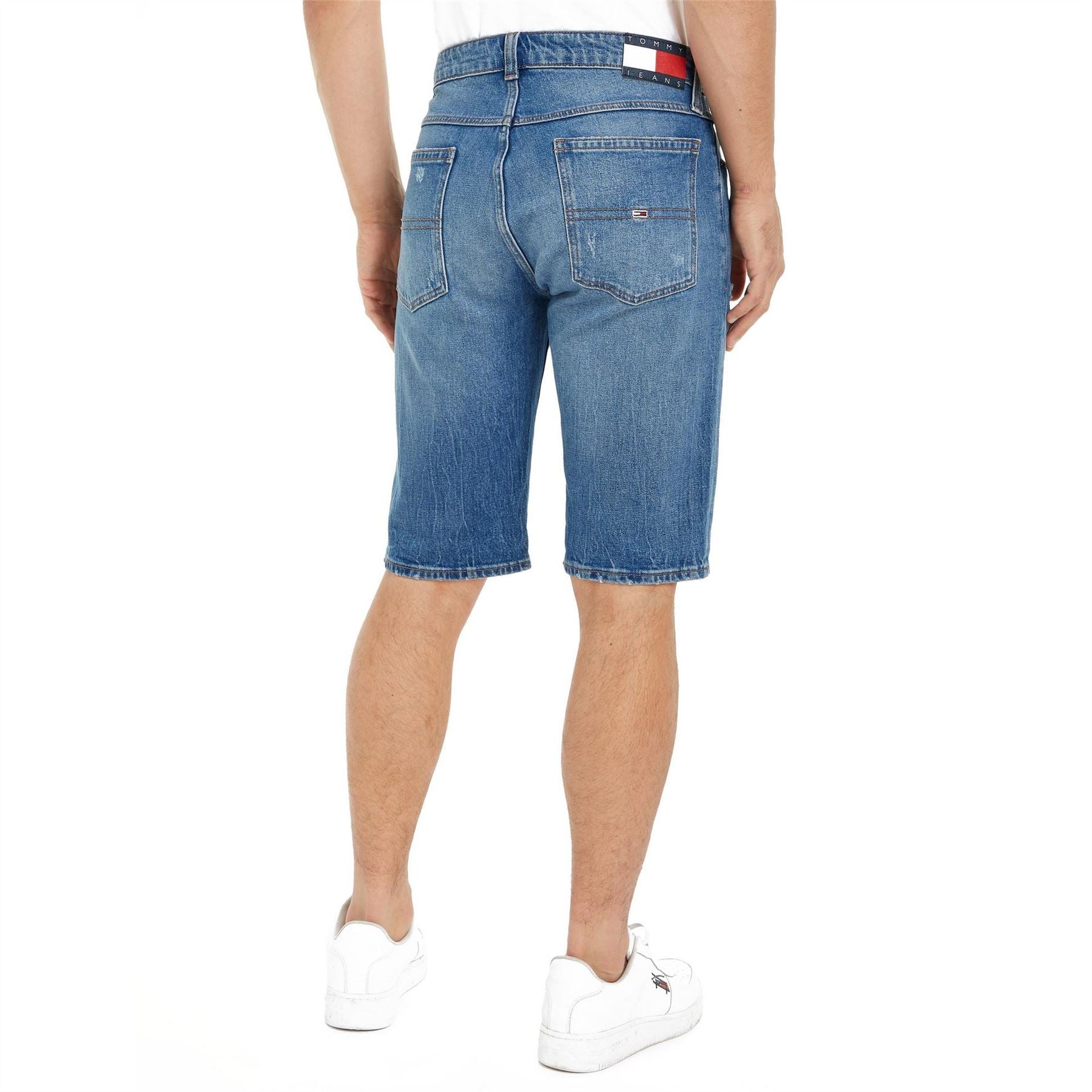 Tommy Jeans Denim Bermuda Shorts Light Wash