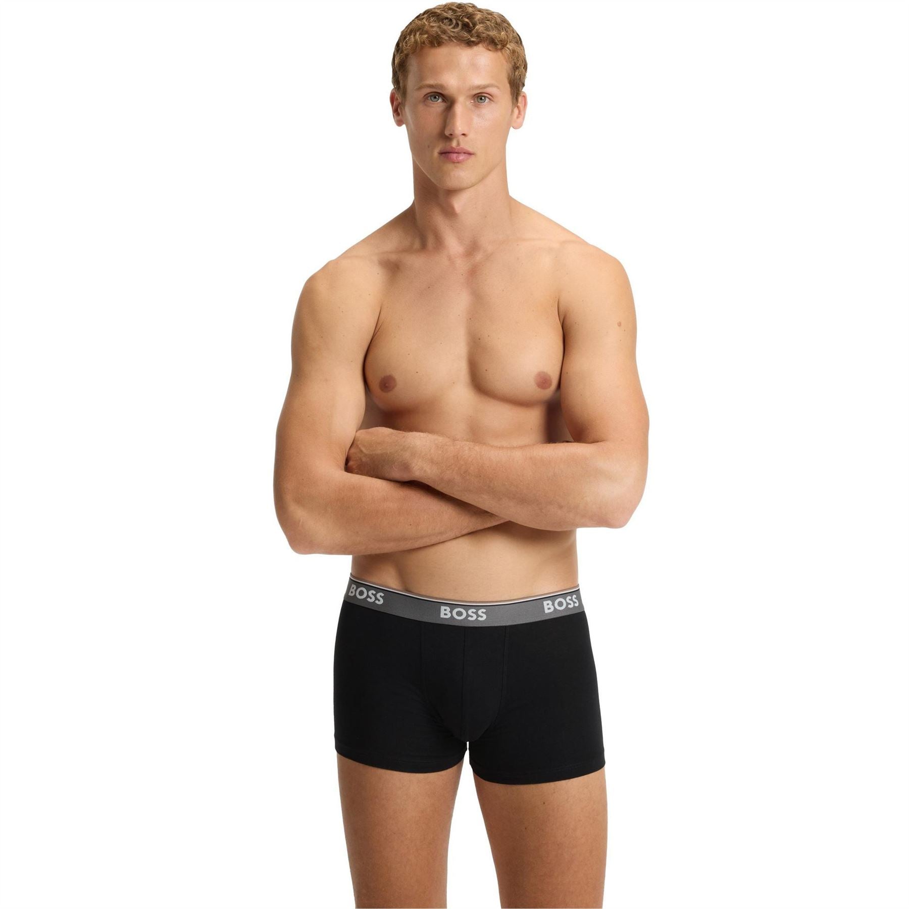 Boss BOSS Bodywear 3 Pack Boxer Shorts with Logo Detail
