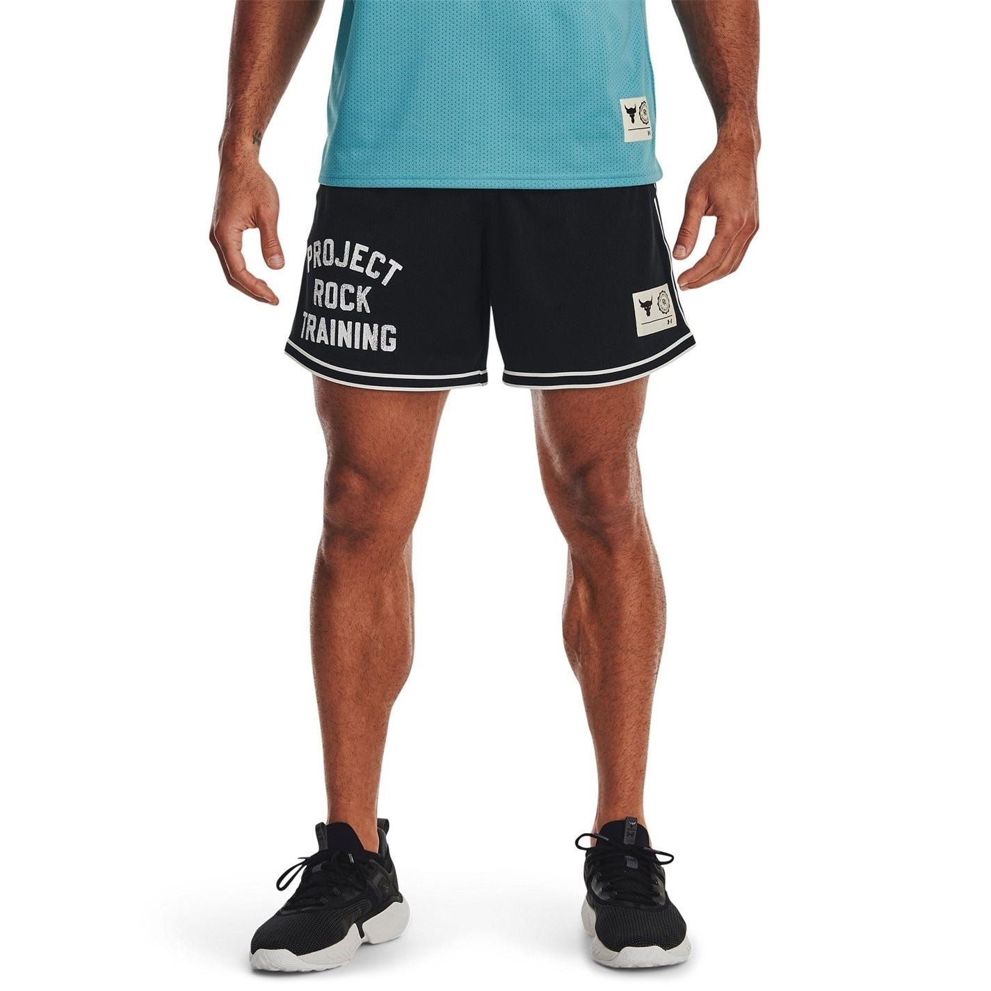 Under Armour Mens Armour Pjt Rck Penny Mesh Sts Tg Gym Shorts