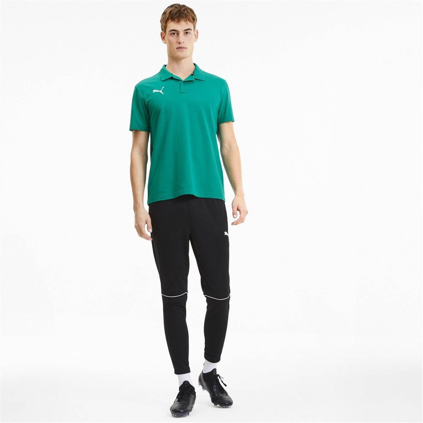 Puma Teamgoal Short Sleeve Polo Shirt