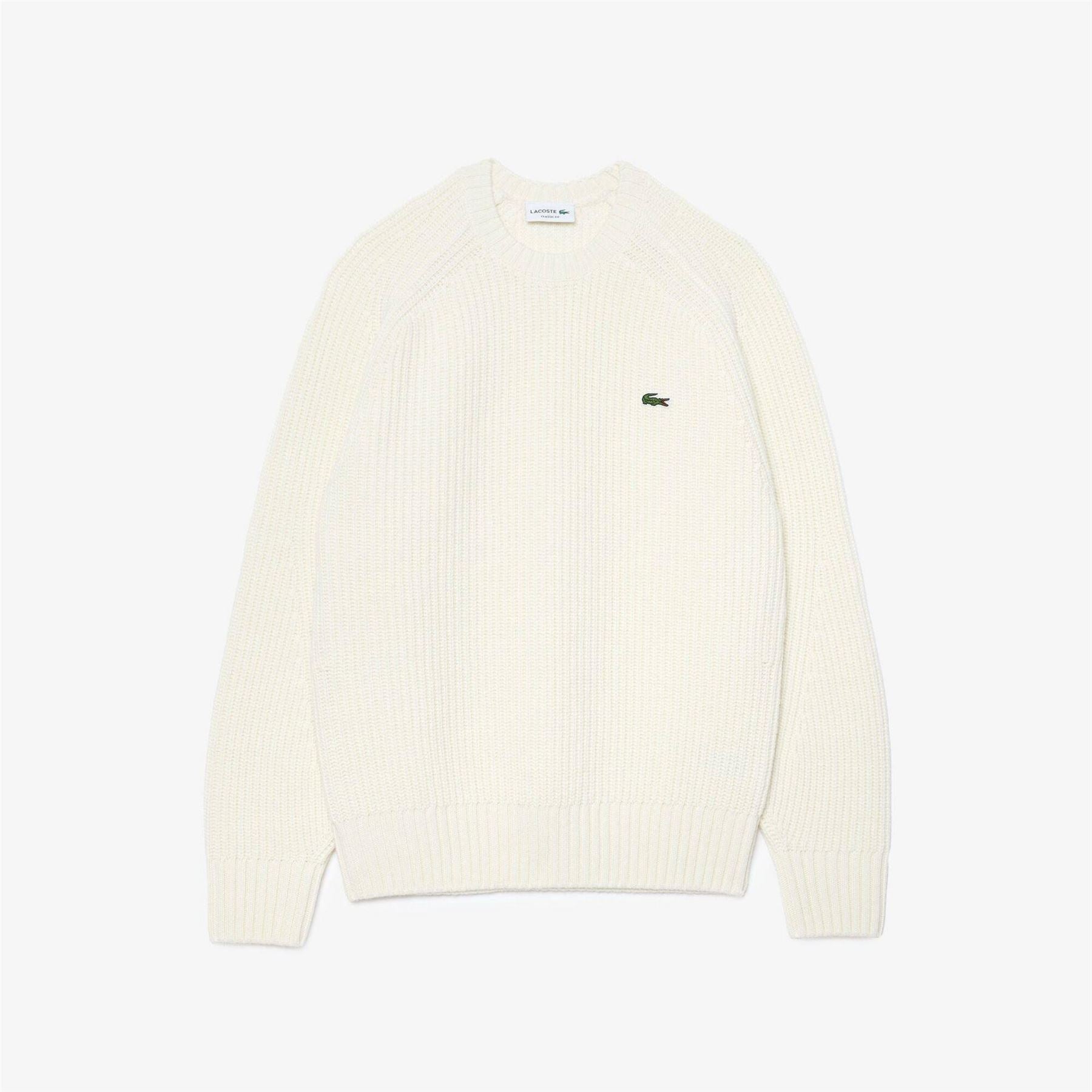 Lacoste Heavy Knit Crew Neck Jumper