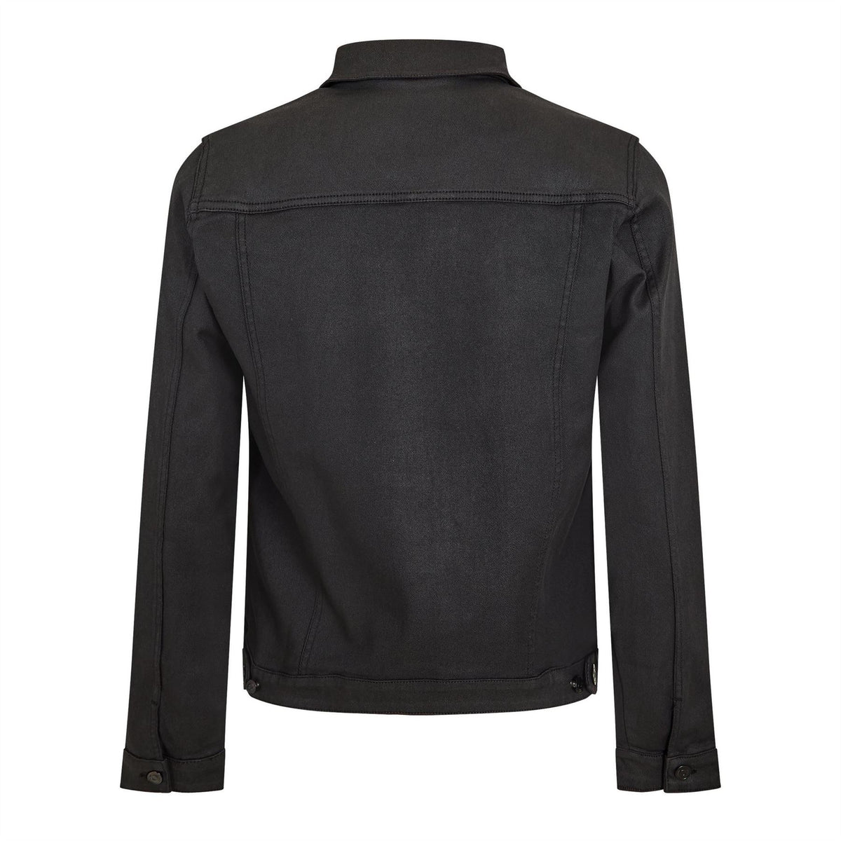 Criminal Damage Mens Coated Denim Jacket