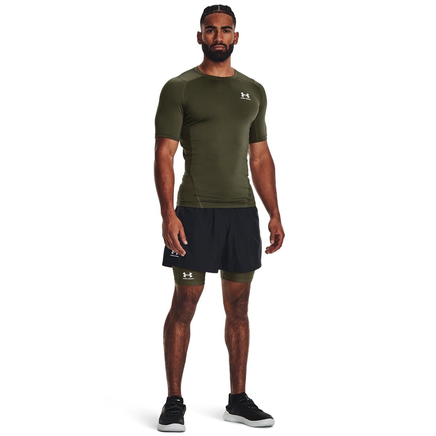 Under Armour Mens Armour Heatgear® Short Sleeve