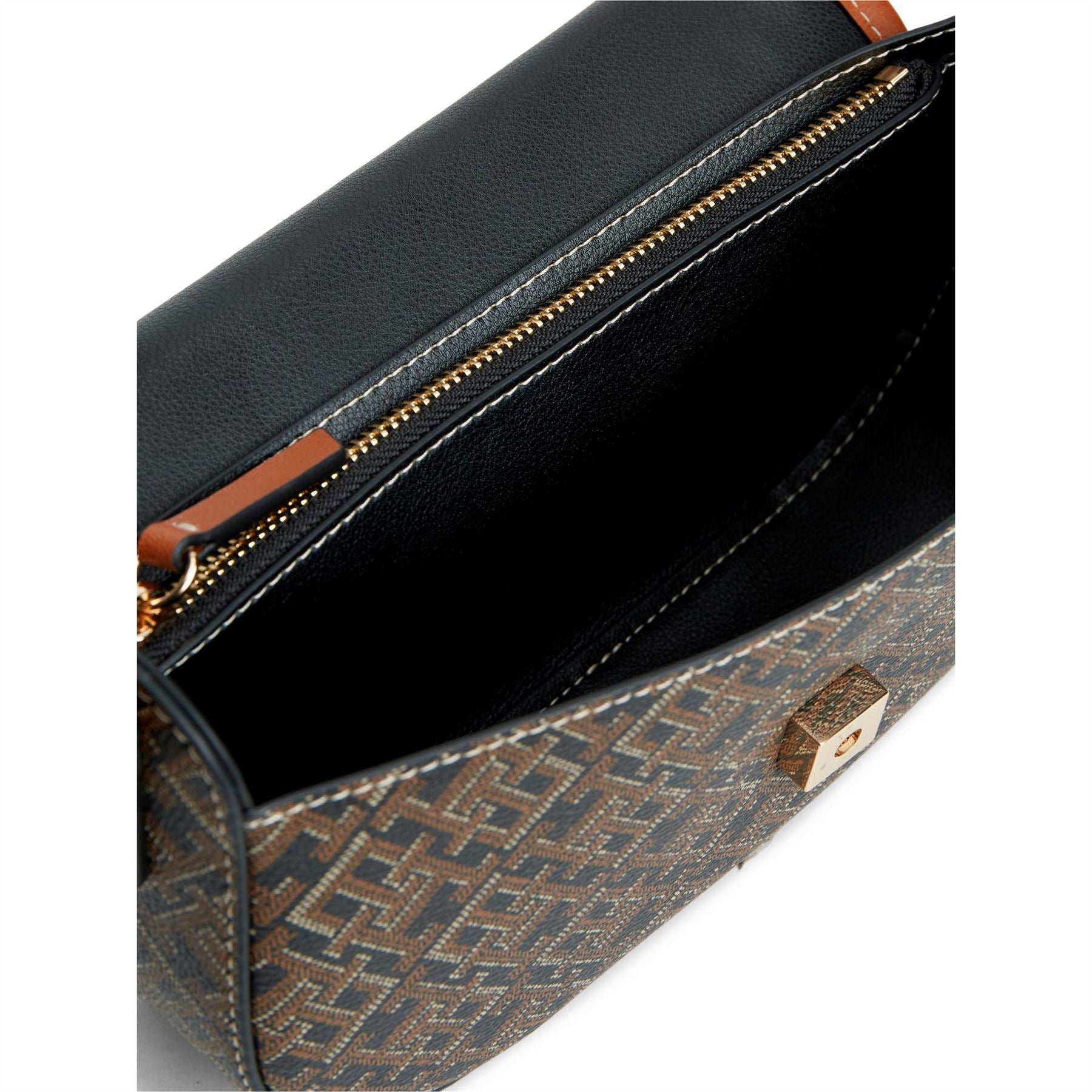 Tommy Hilfiger Monogram Saddle Bag