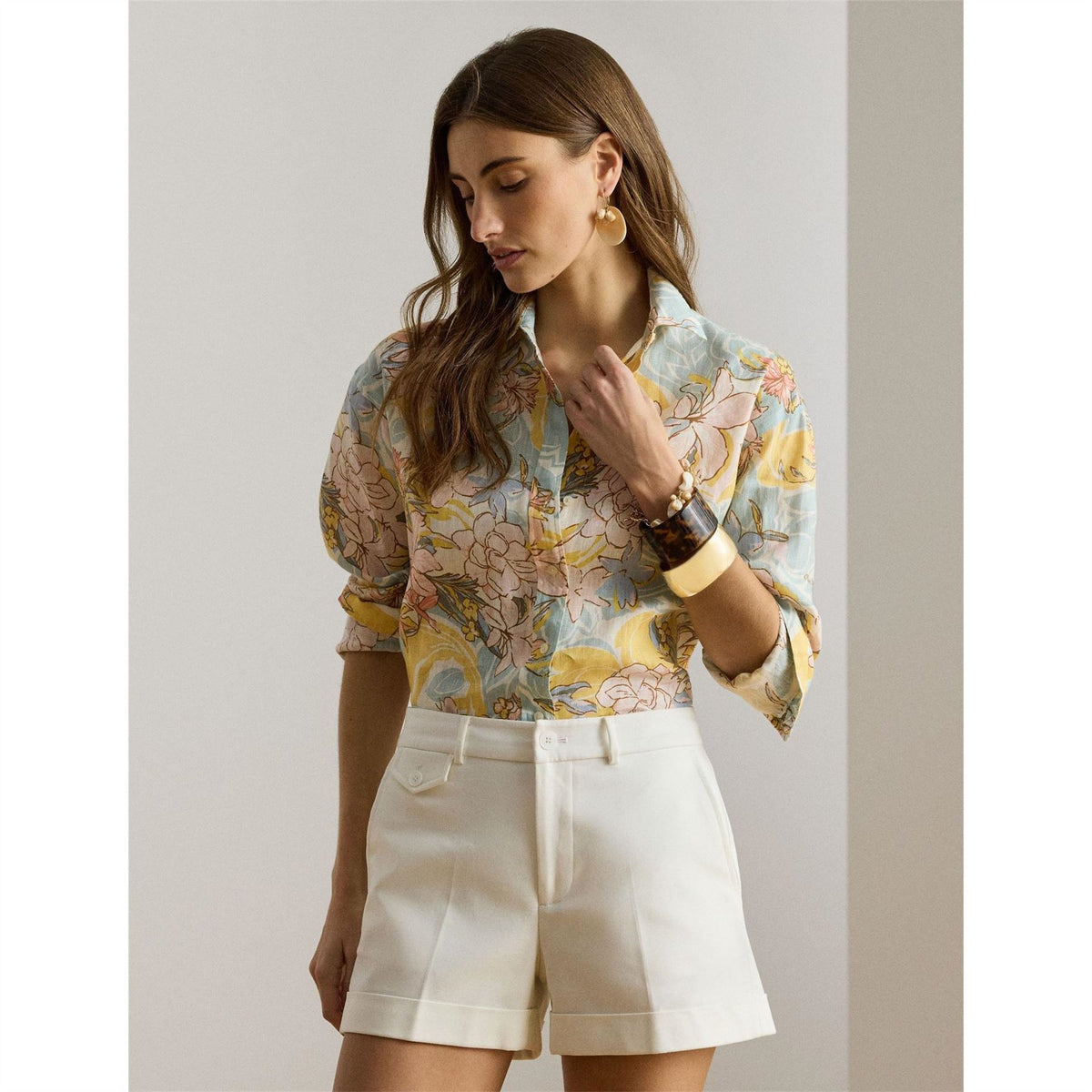 Lauren by Ralph Lauren Long Sleeve Blouse