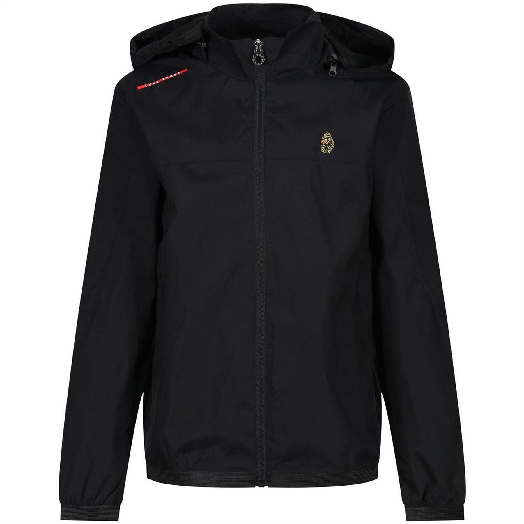 Luke Brownhills Benyon Hooded Softshell Solid Patterned Jacket