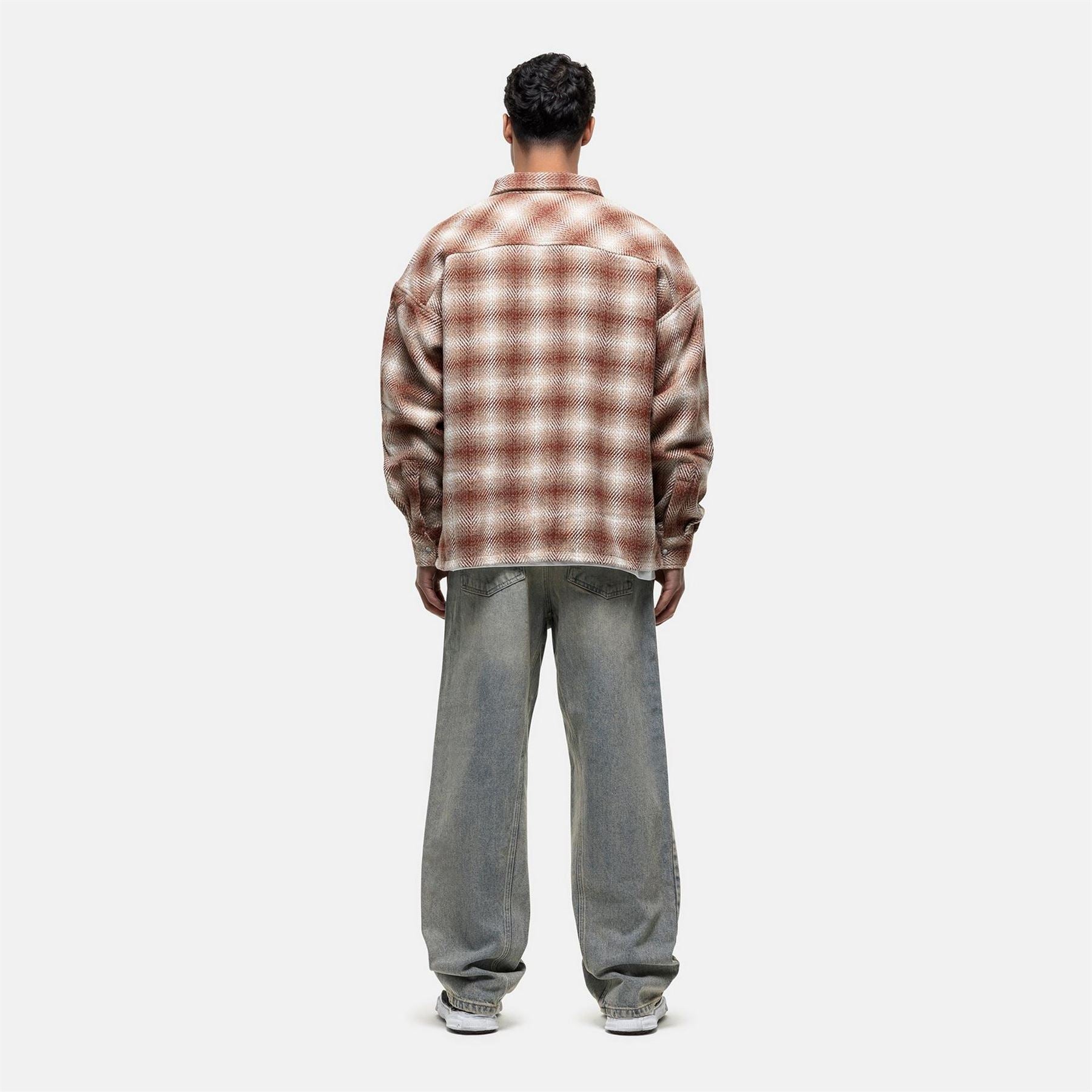 Good For Nothing Check Heavy Overshirt