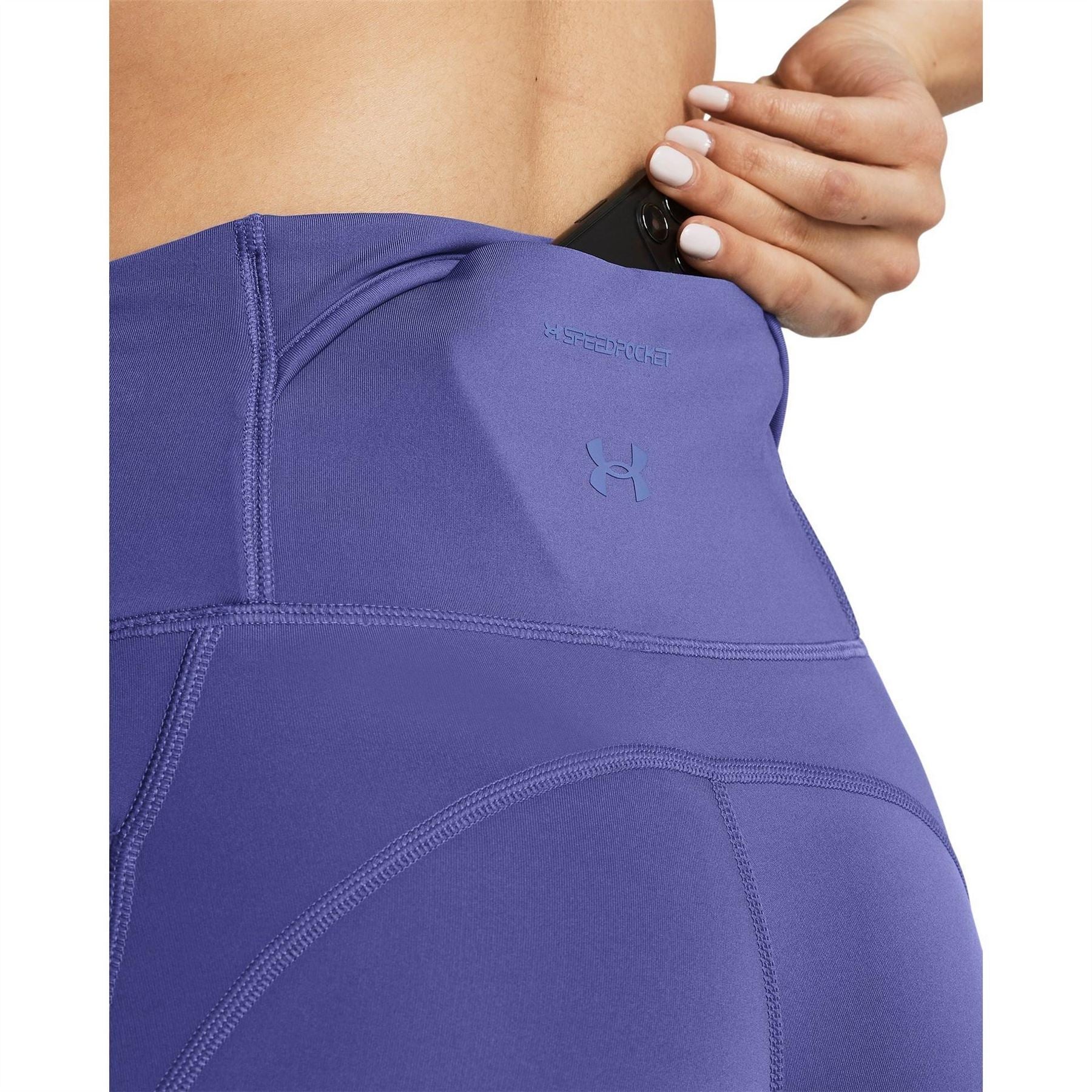 Under Armour Launch Solid Patterned Running Leggings