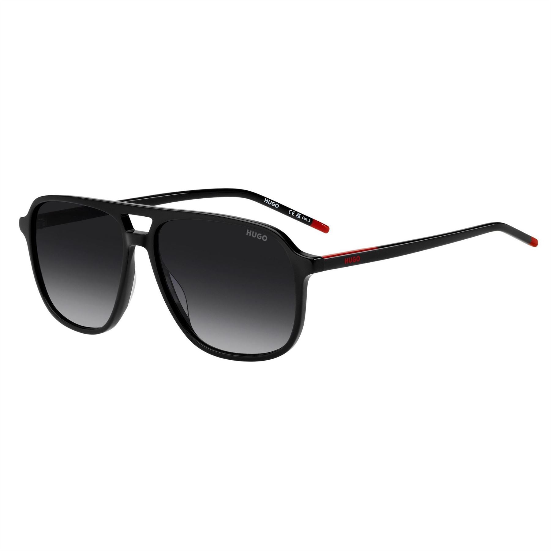 Hugo Square Aviator Sunglasses