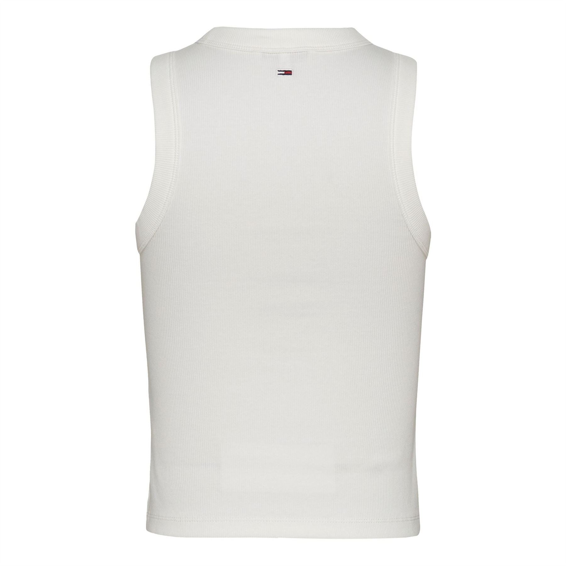 Tommy Jeans Slim Fit Lettering Bubble Tank