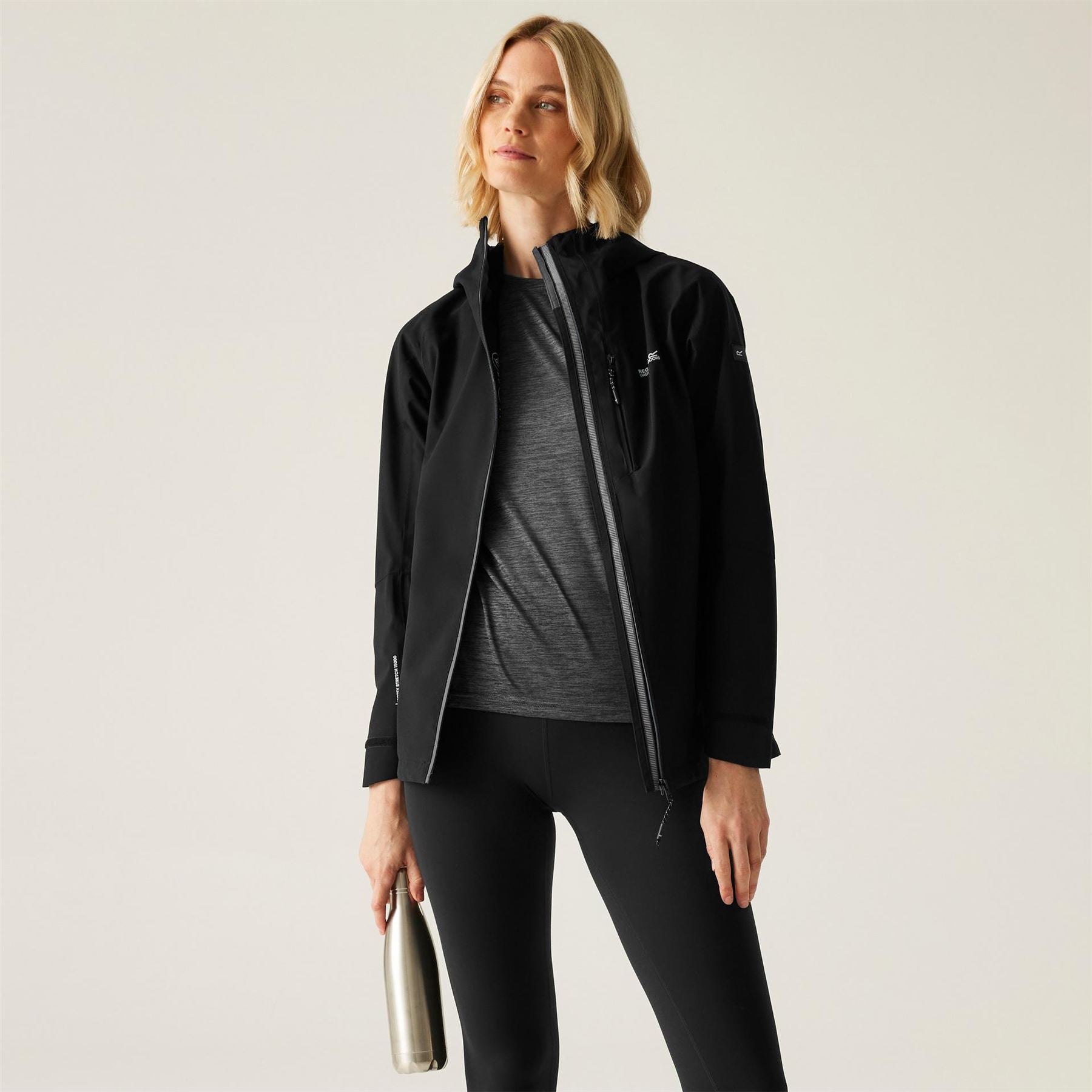 Regatta Birchdale II Waterproof Hooded Long Sleeve Jacket
