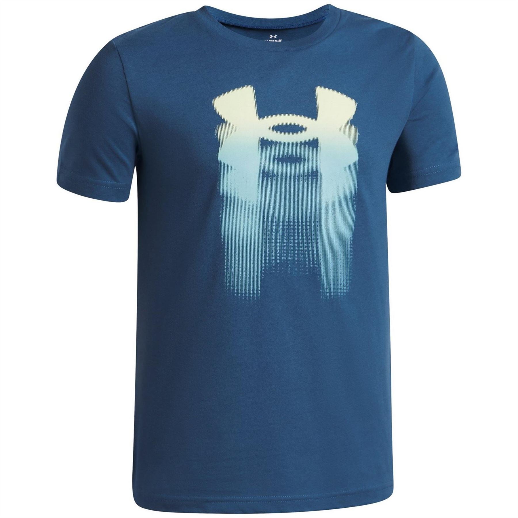 Under Armour Logo Blur Boys Short Sleeve
