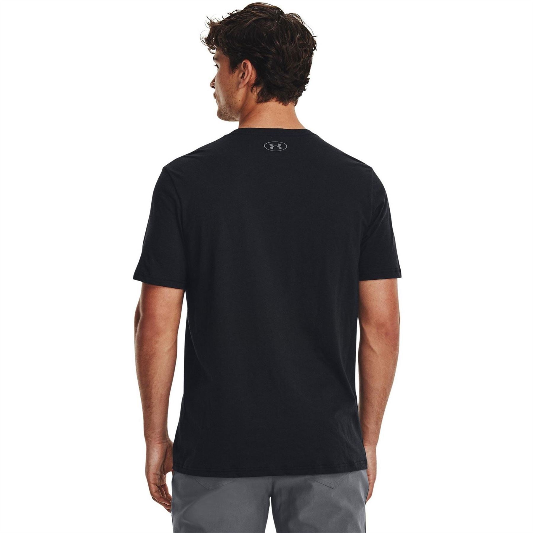 Under Armour Logo Print Crew Neck Short Sleeve Jersey T-Shirt