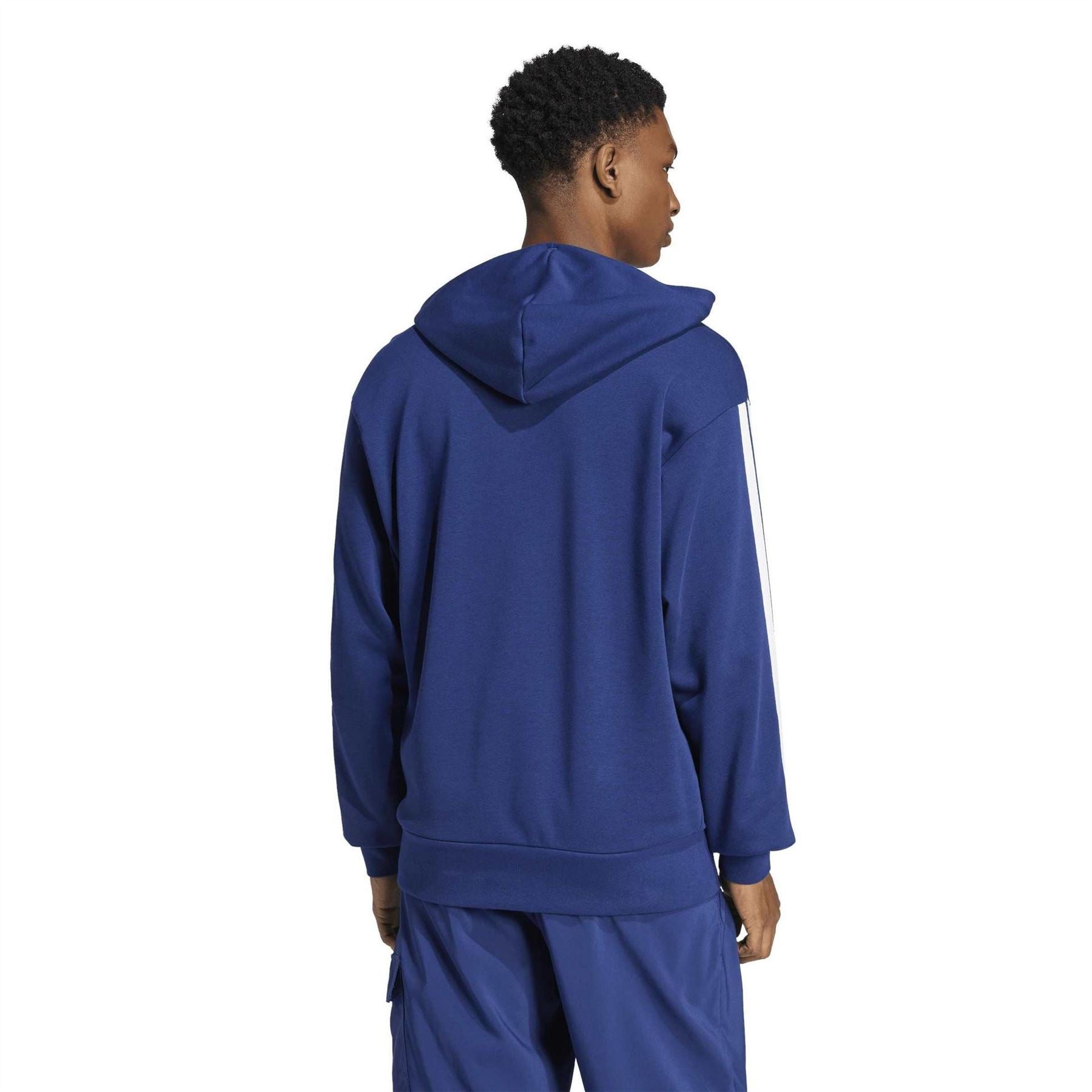 adidas Hooded Neck Long Sleeve Relaxed Fit Sweatshirt