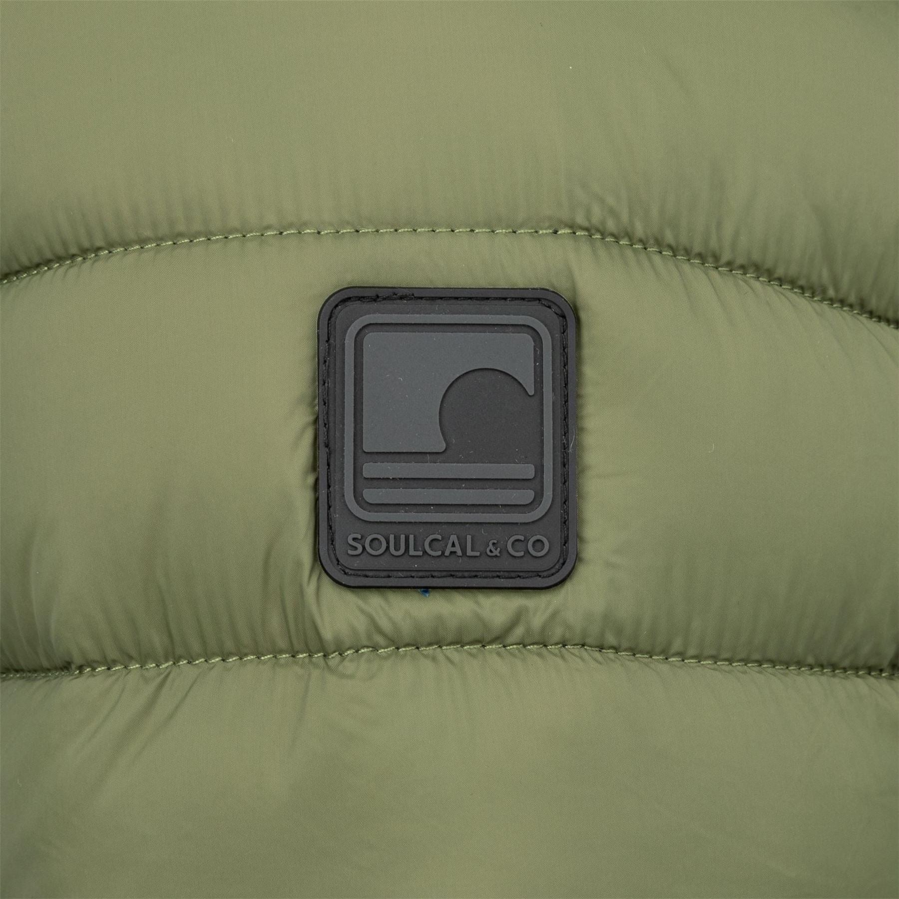 SoulCal Mens Micro Bubble Hooded Jacket