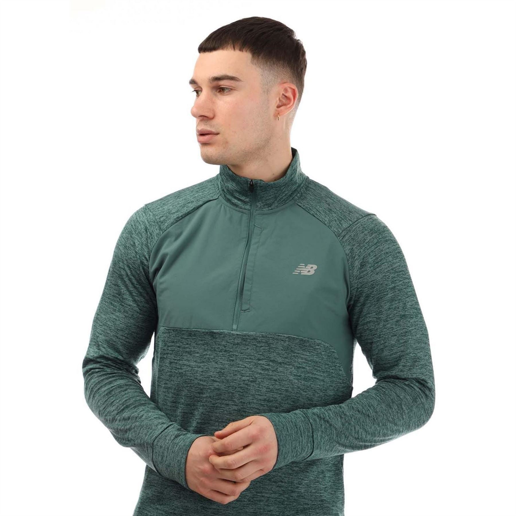 New Balance Heat Grid Half Zip Top