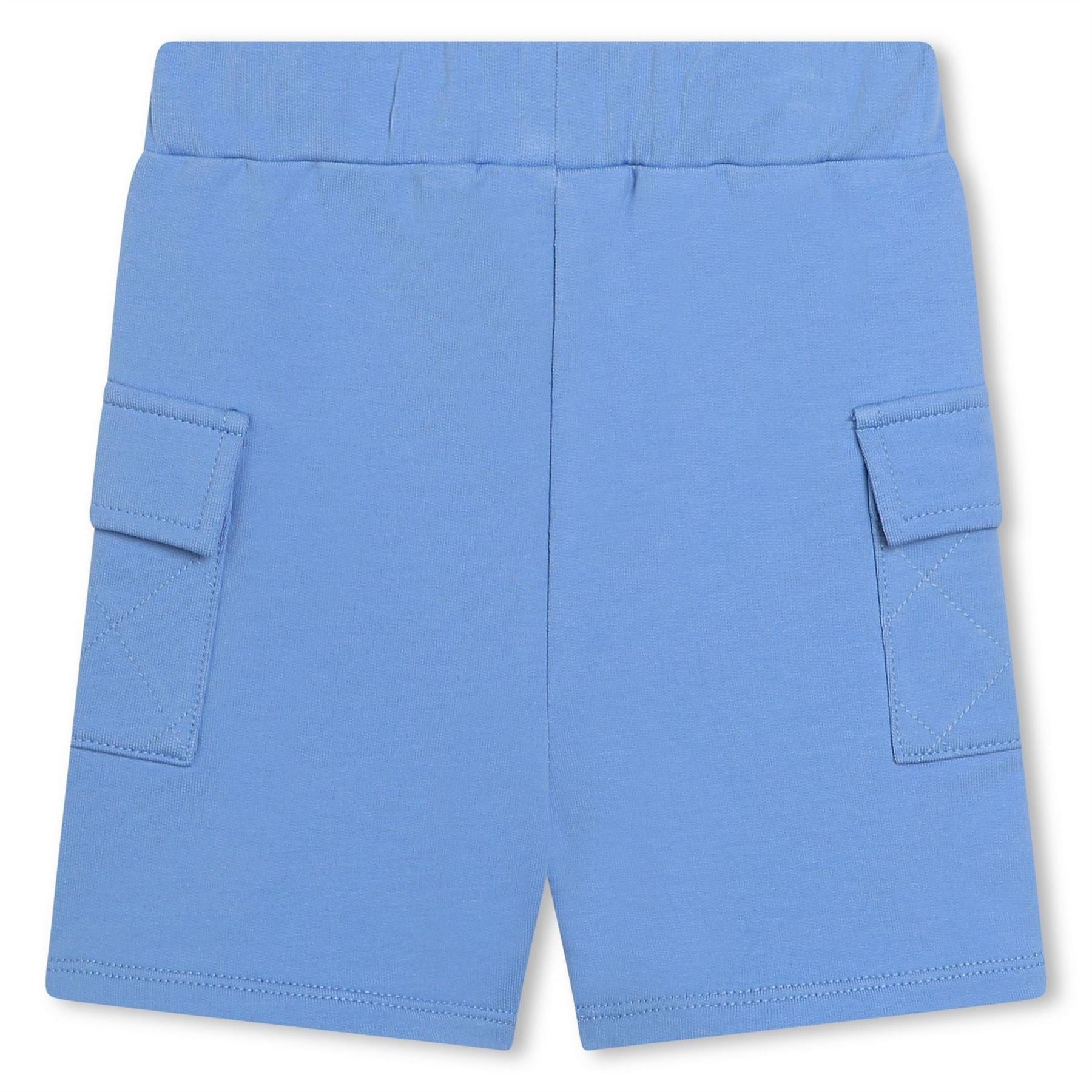 Carrement Beau Solid Patterned Relaxed Fit Bermuda Shorts