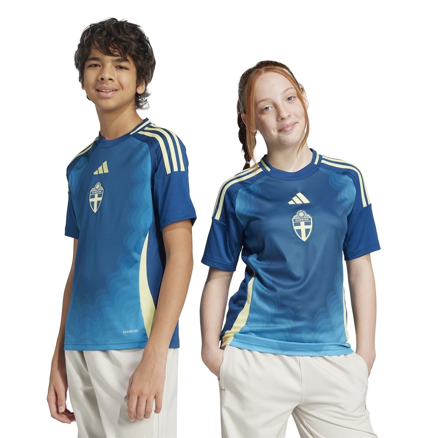 adidas Replica Sweden Away Shirt 2025 Juniors
