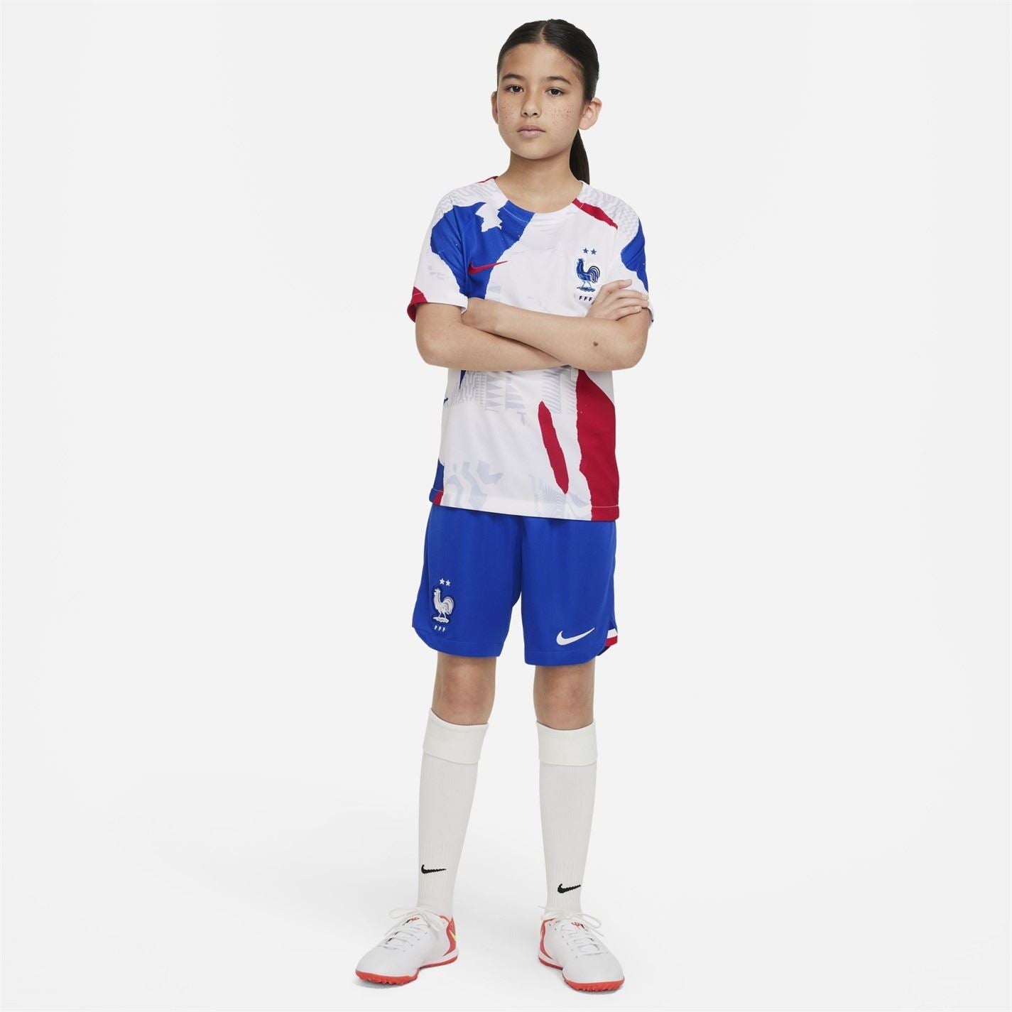 Nike France Away Shorts 2022 2023 Juniors