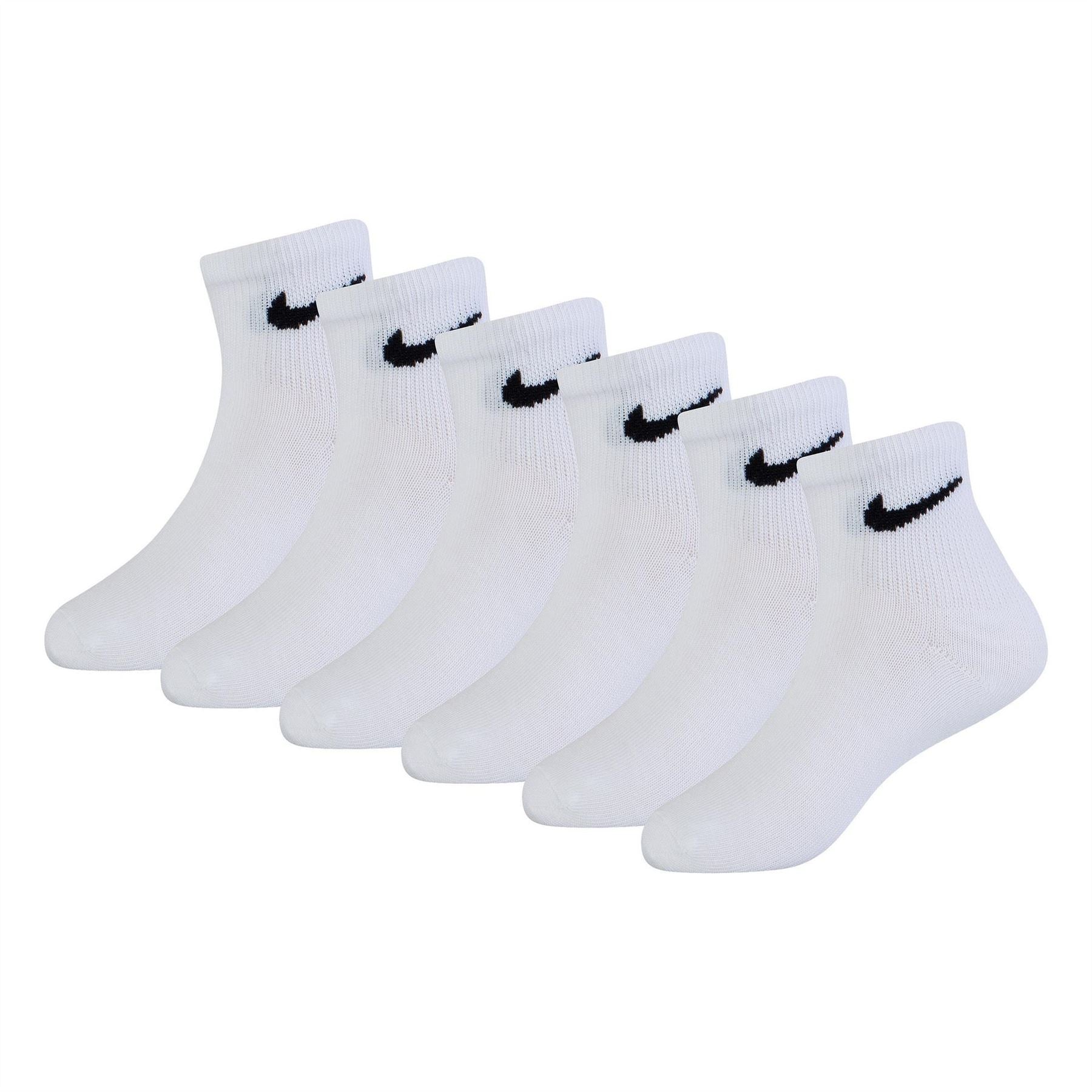 Nike 6 Pack Ankle Socks Childrens