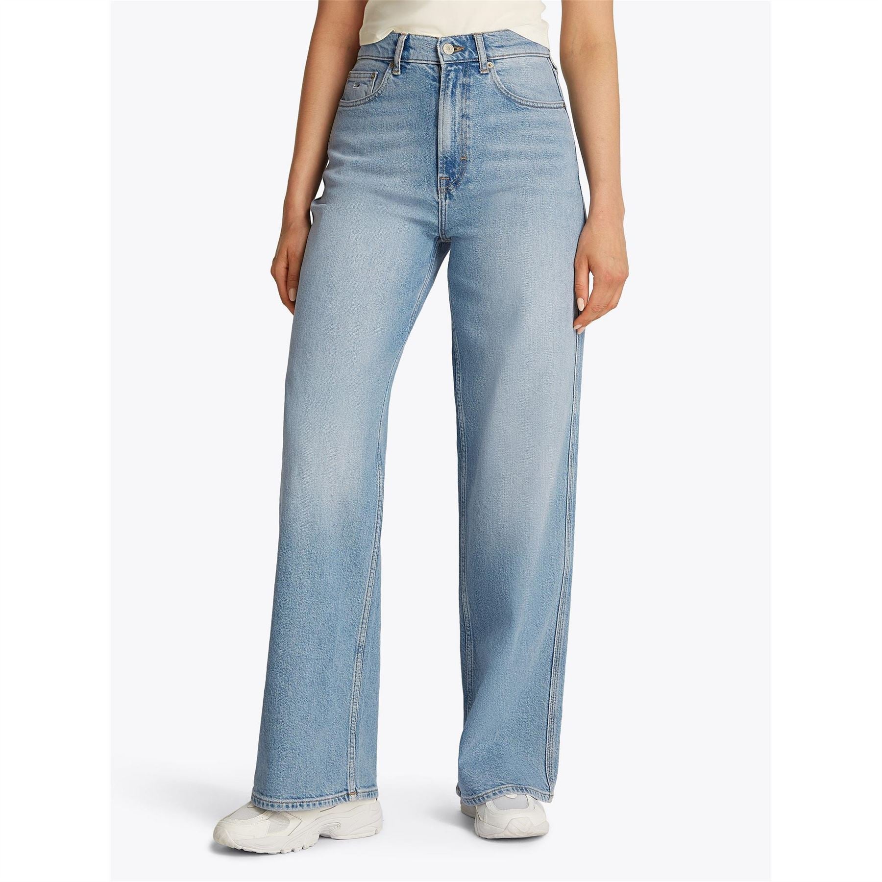 Tommy Jeans Claire High Rise Wide Leg Jeans