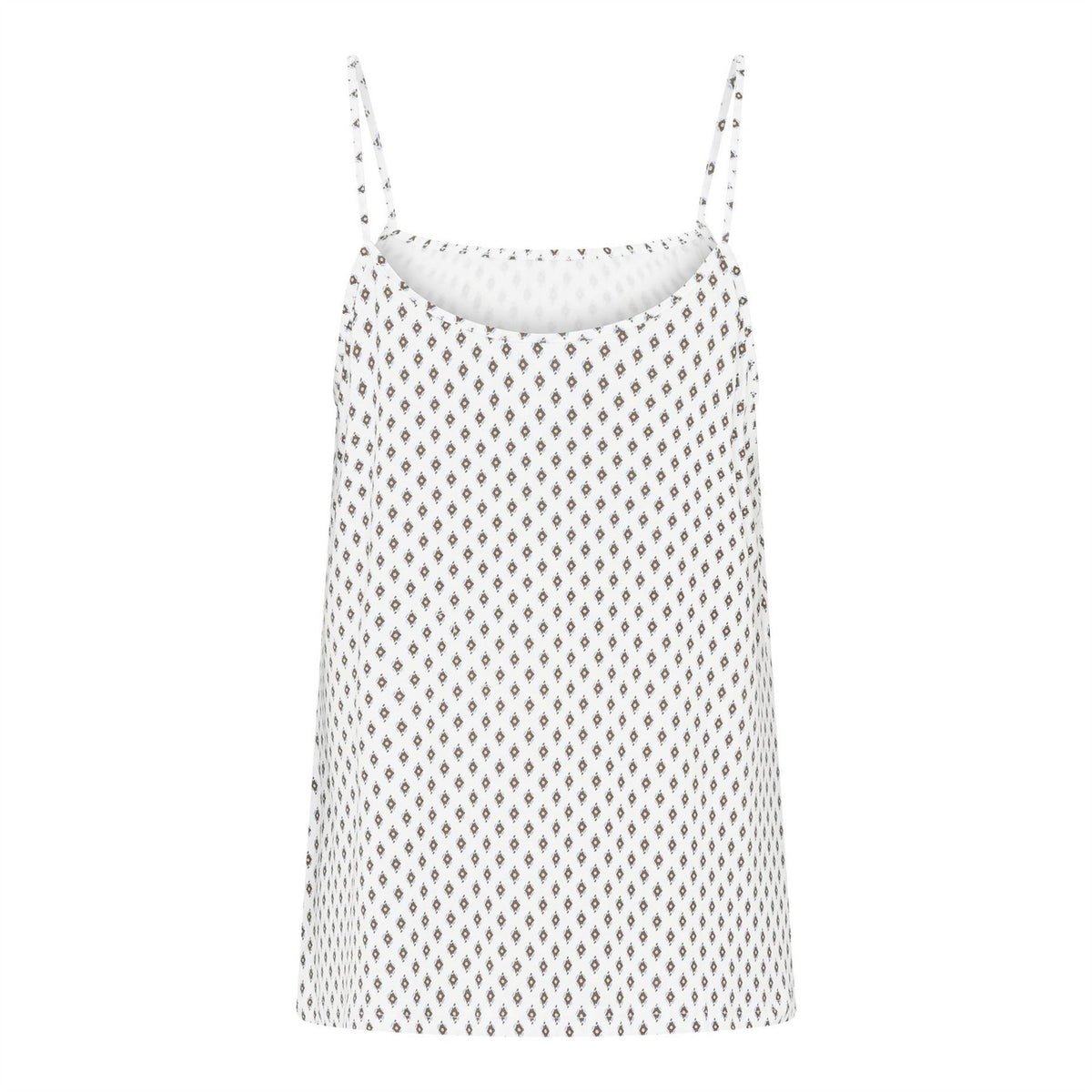 CCDK Kendall Viscose Square Neck Strappy Pyjama Cami Top
