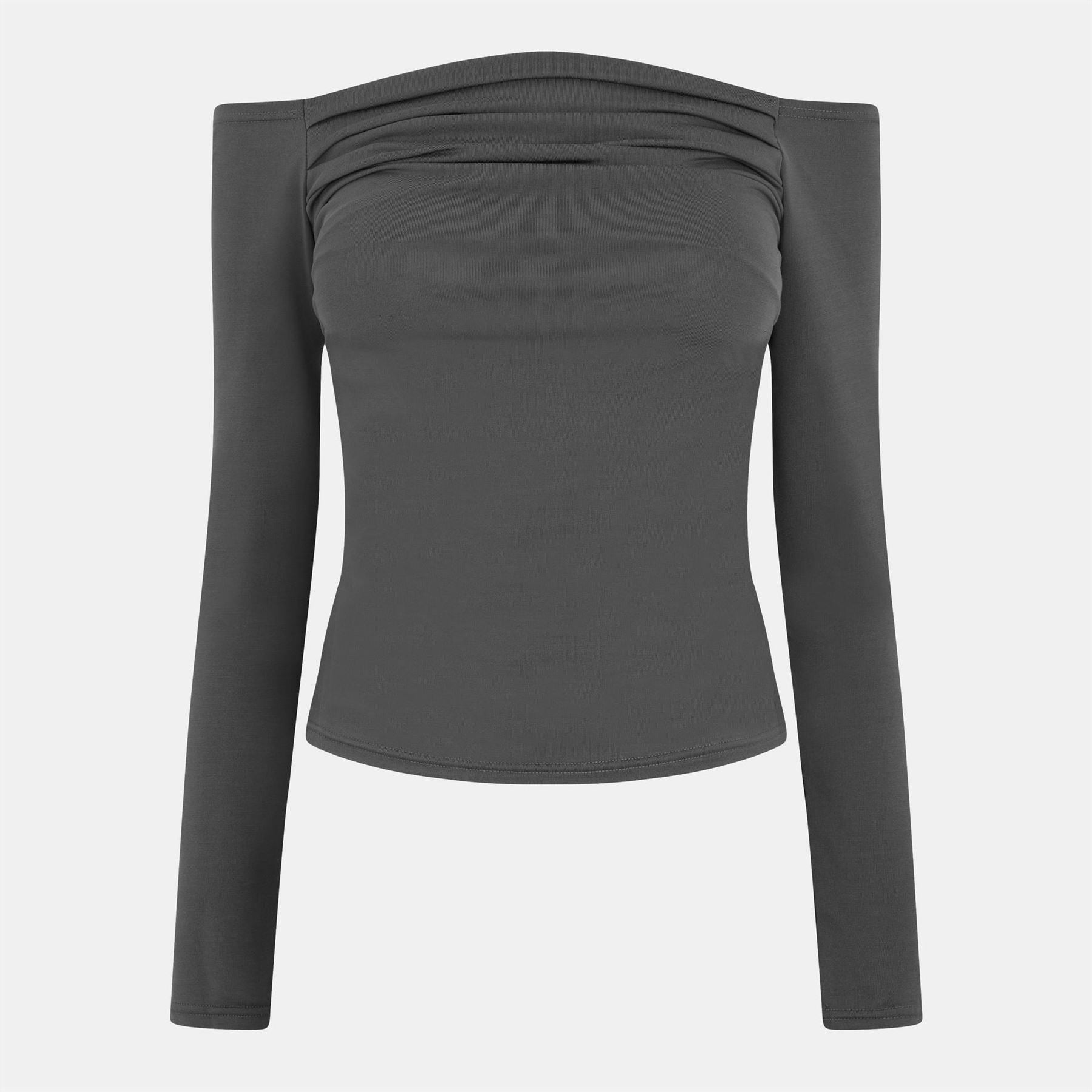 Jack Wills Ruched Long Sleeve T-Shirt