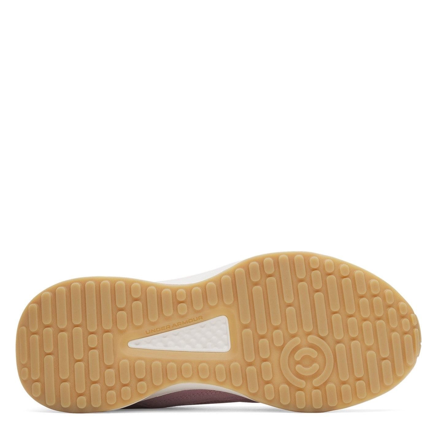 Under Armour Edge Suede Round Toe Flat Heel Trainers