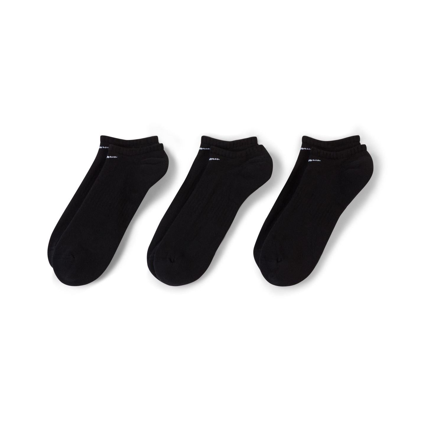 Nike 3 Pack Cushioned No Show Socks
