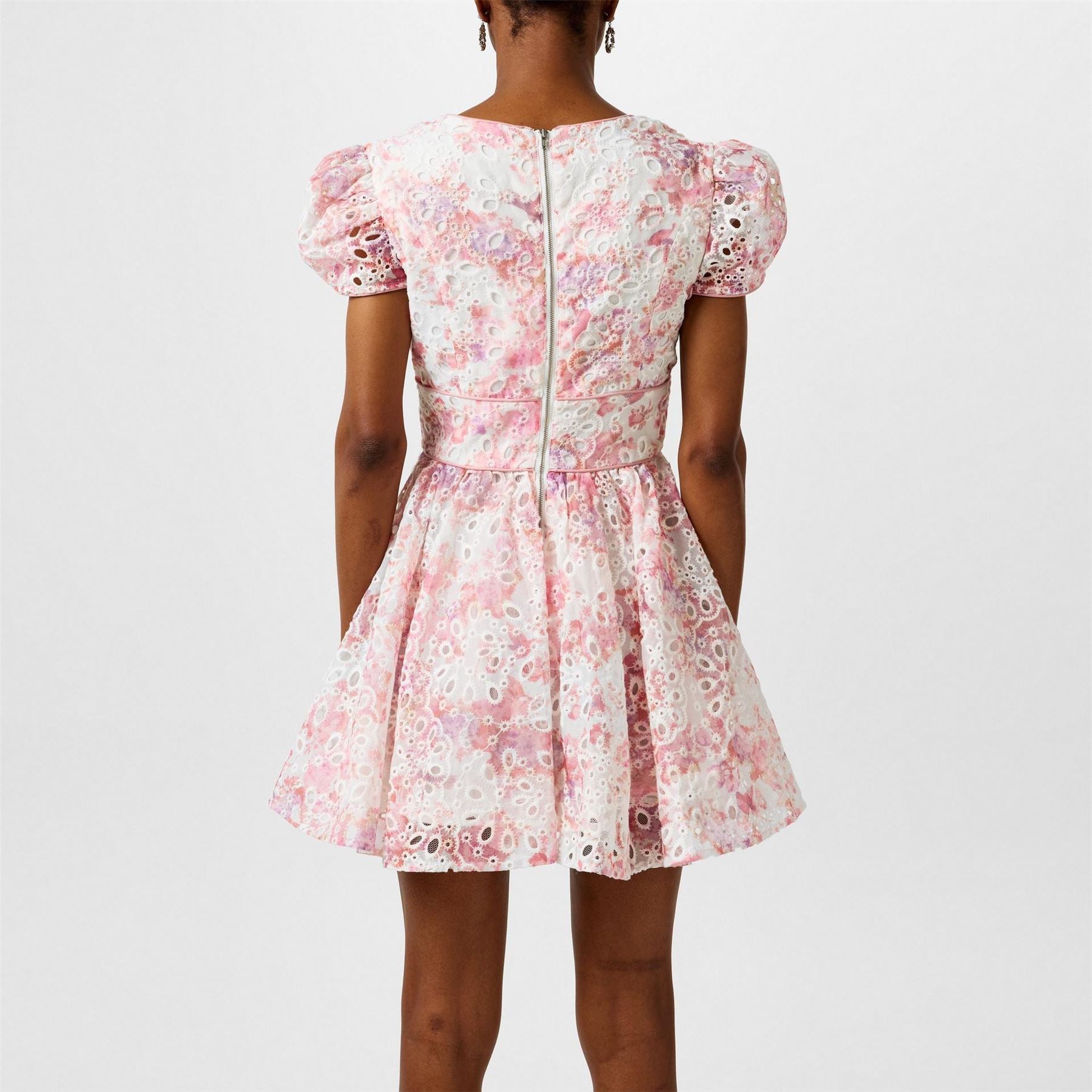Bardot Tamarin Plunging Neck Mini Dress