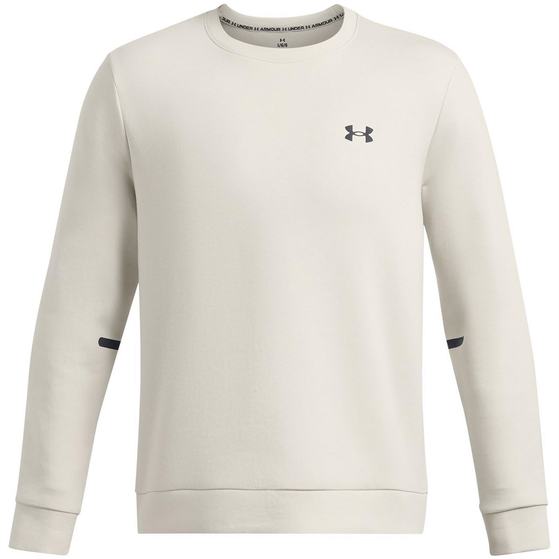 Under Armour Mens Armour Ua Unstoppable Fleece Crew Eu Sweatshirt