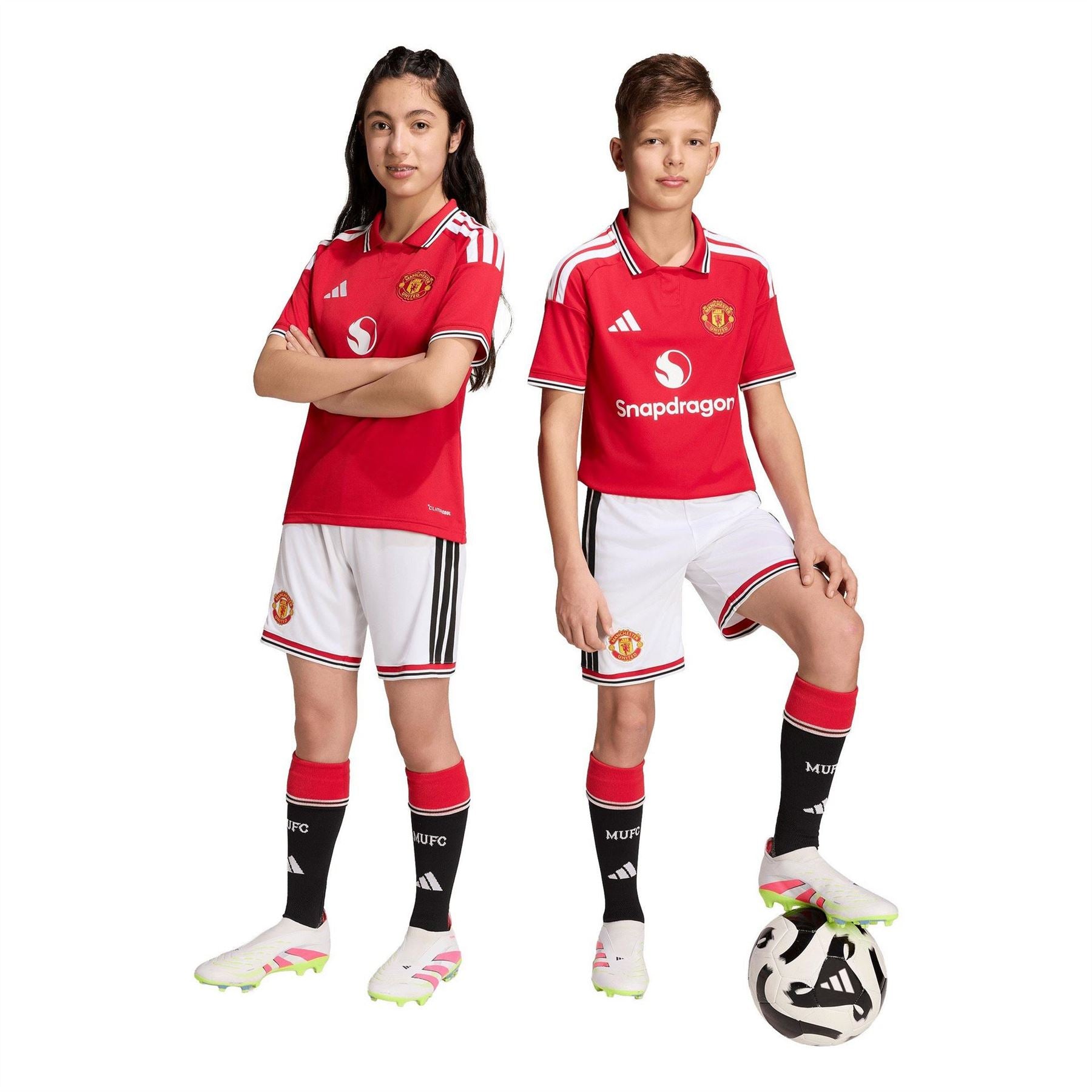 adidas Manchester United Home Football Shorts 2026 2027
