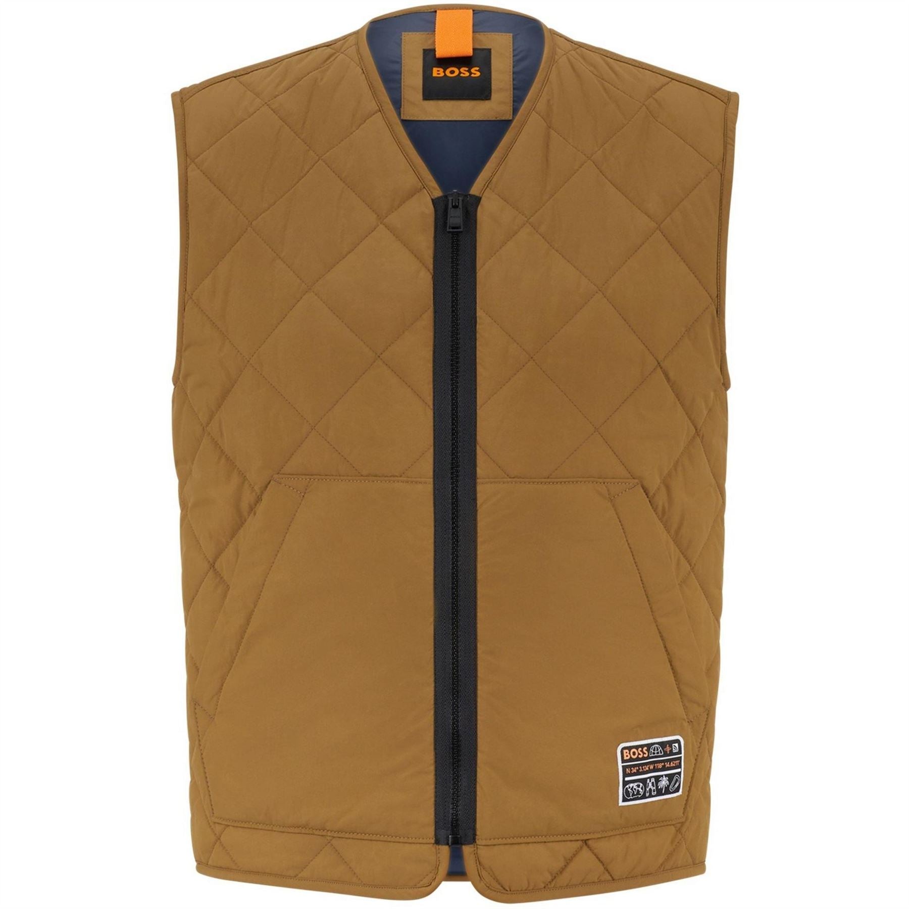 Boss V Neck Regular Fit Okella Gilet