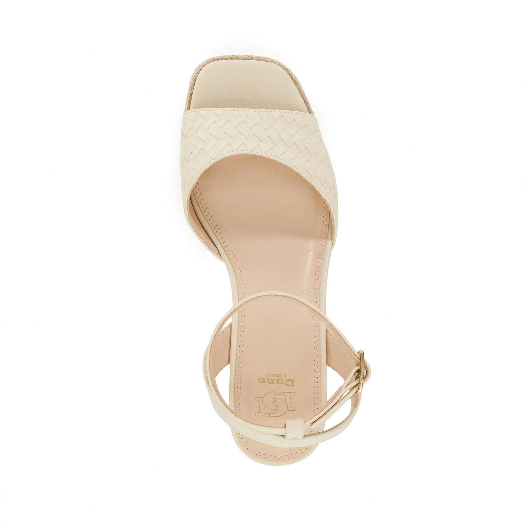 Dune London Kerries High Heel Wedge Espadrille Sandals