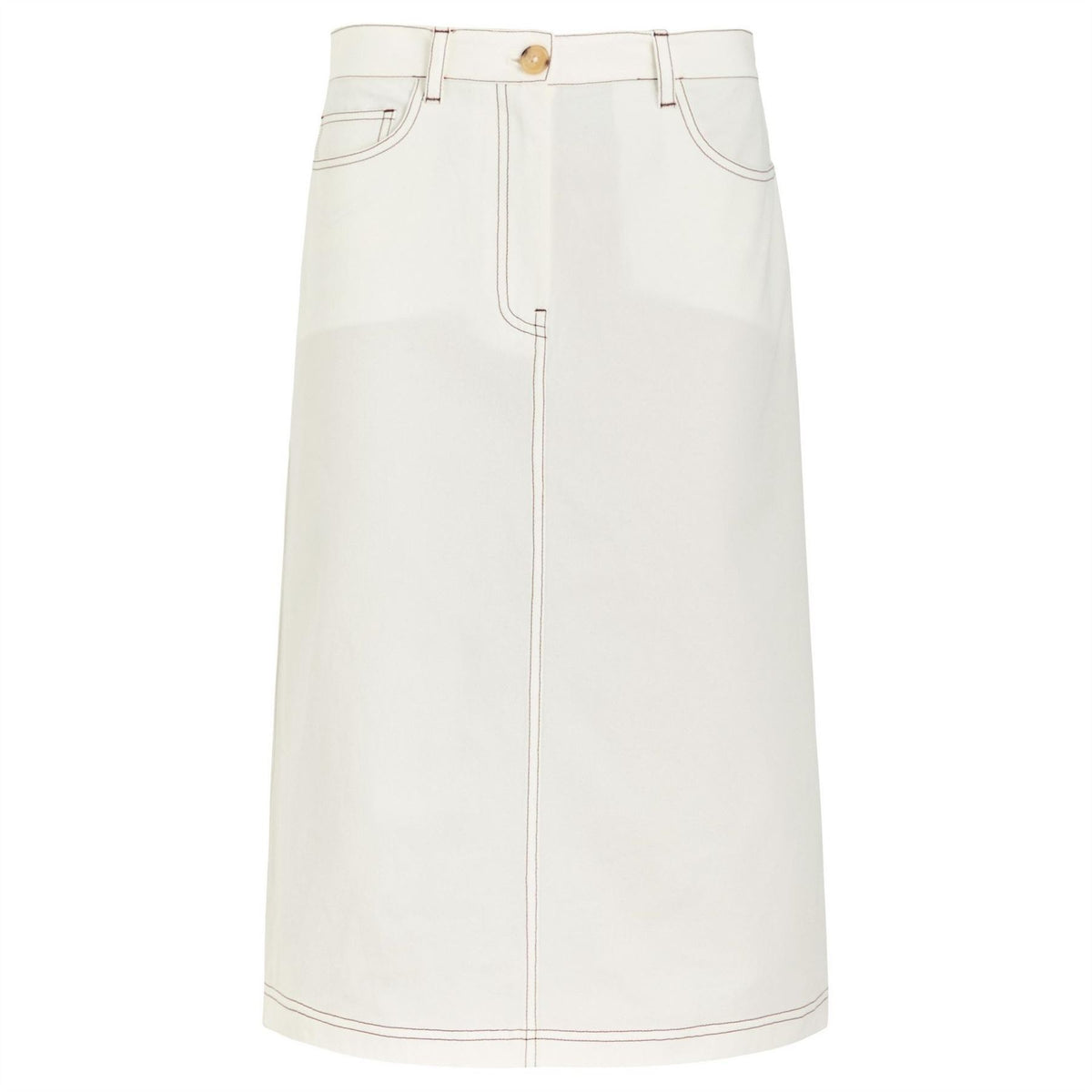 Toteme Cotton Midi Skirt