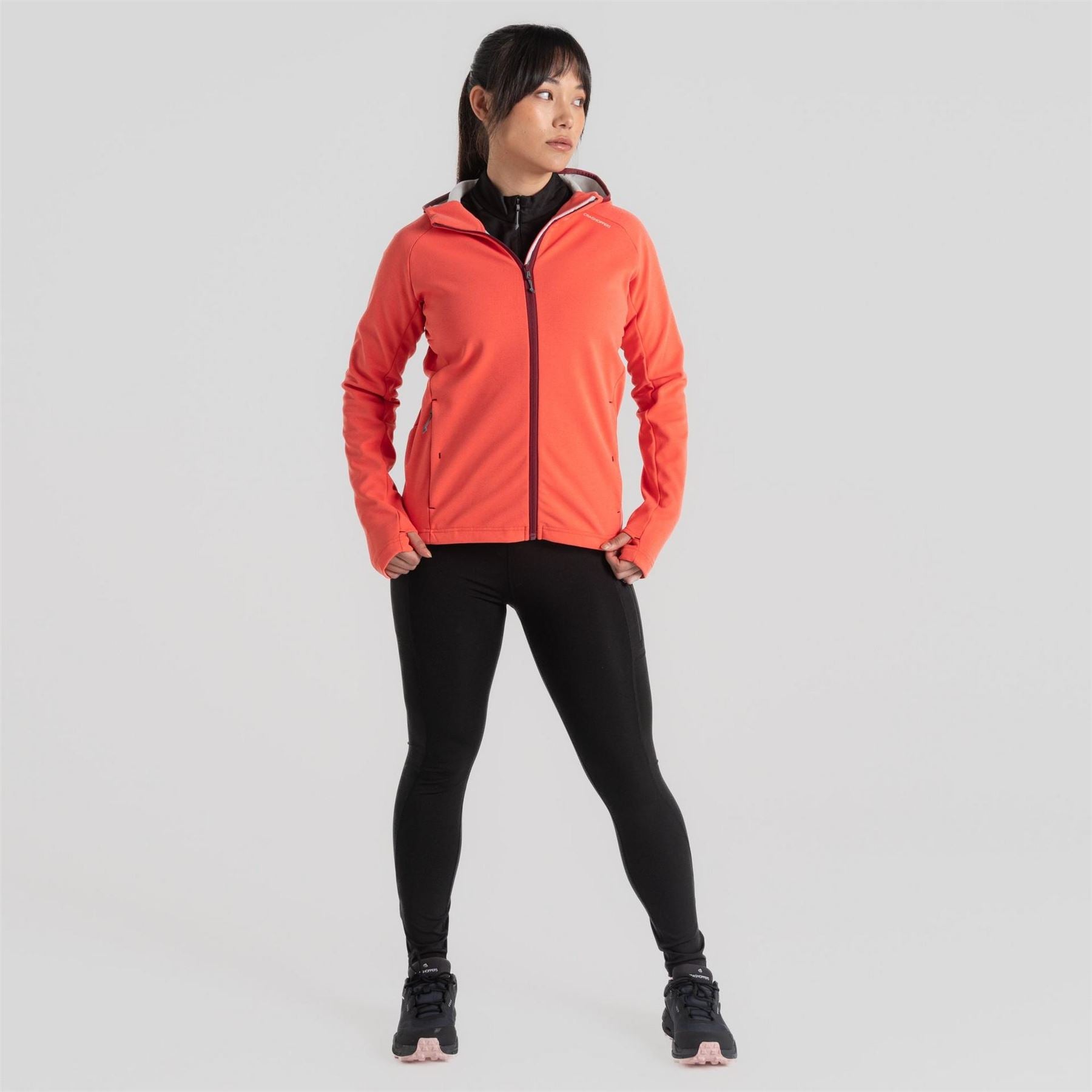 Craghoppers Crag Dynamic Full Zip Fleece, Fleece Fabric