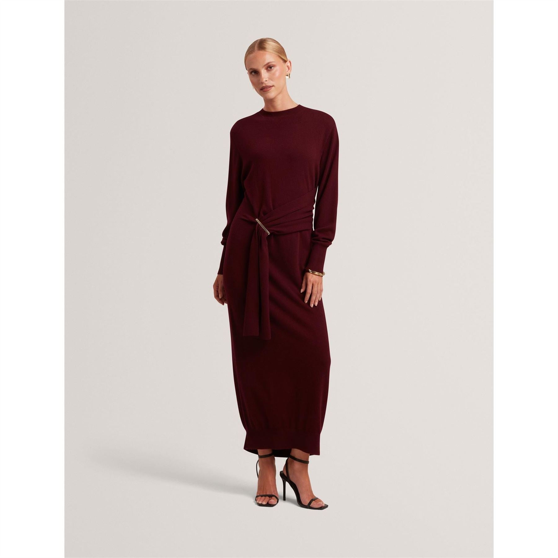 Ted Baker Crew Neck Long Sleeve Regular Fit Sweater