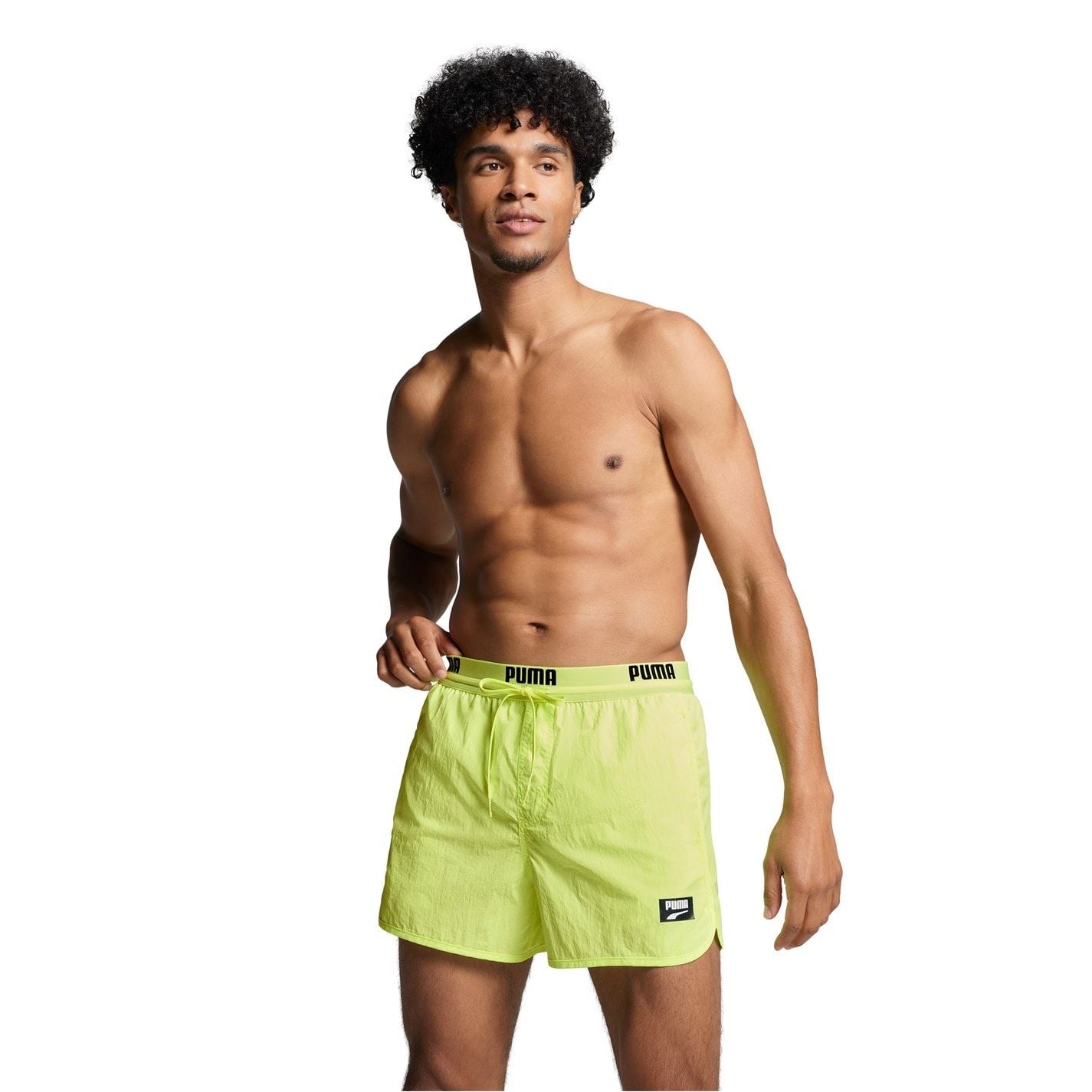Puma Logo Embellish Swim Trunk